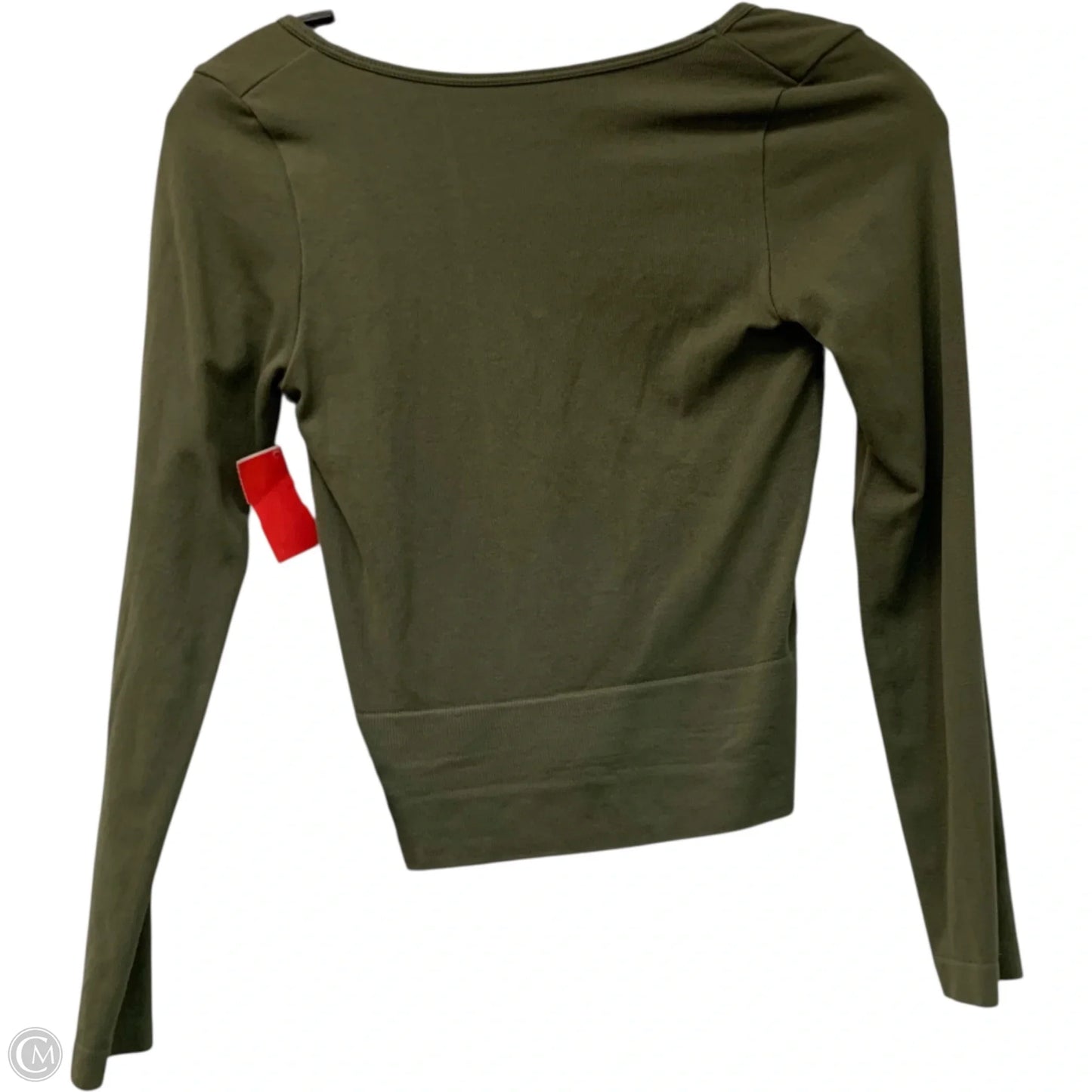 Athletic Top Long Sleeve Crewneck By Aura In Green, Size: S