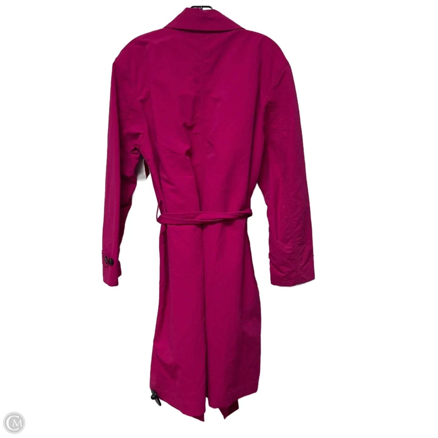 Coat Trench Coat By Ecoalf In Pink, Size: L