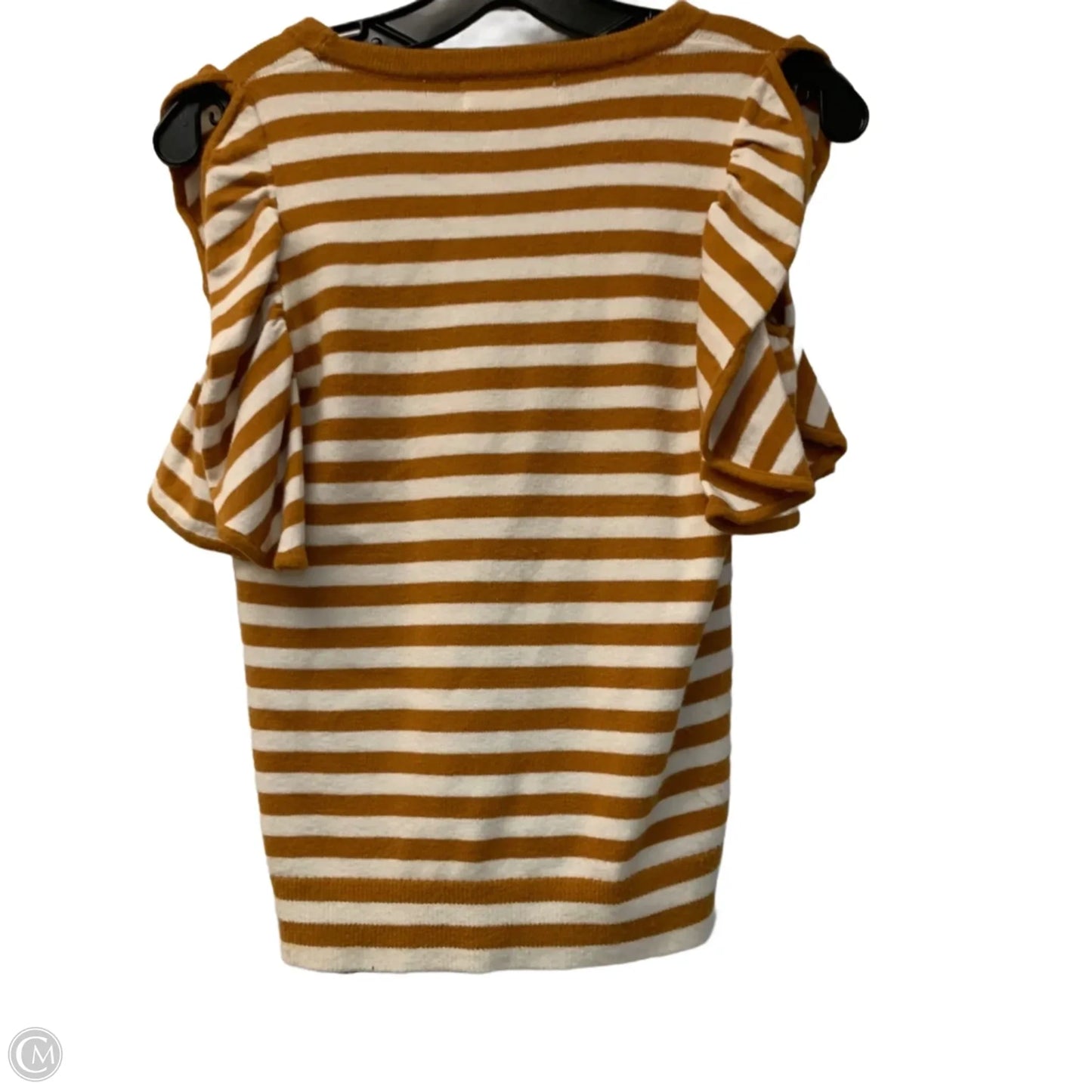 Top Sleeveless By Anthropologie In Striped Pattern, Size: Xs