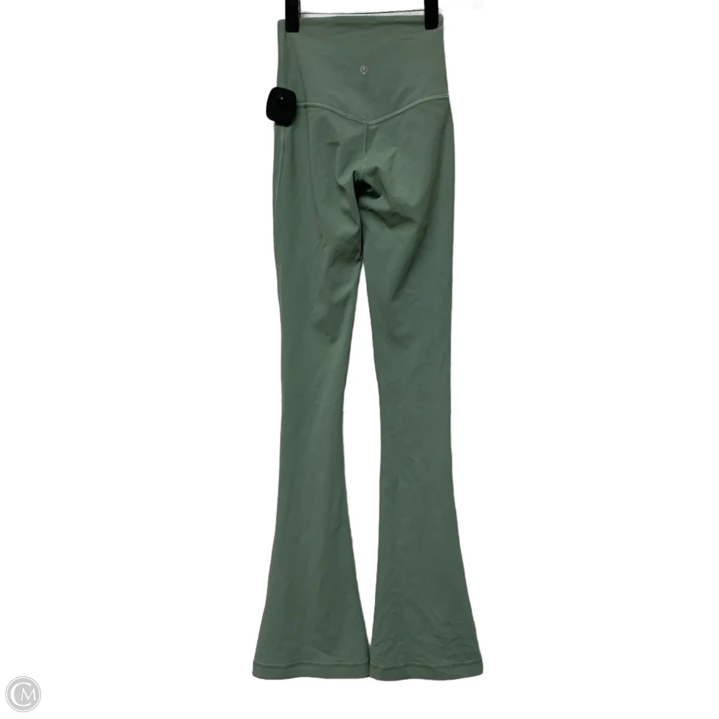 Athletic Leggings By Lululemon In Green, Size: Xs