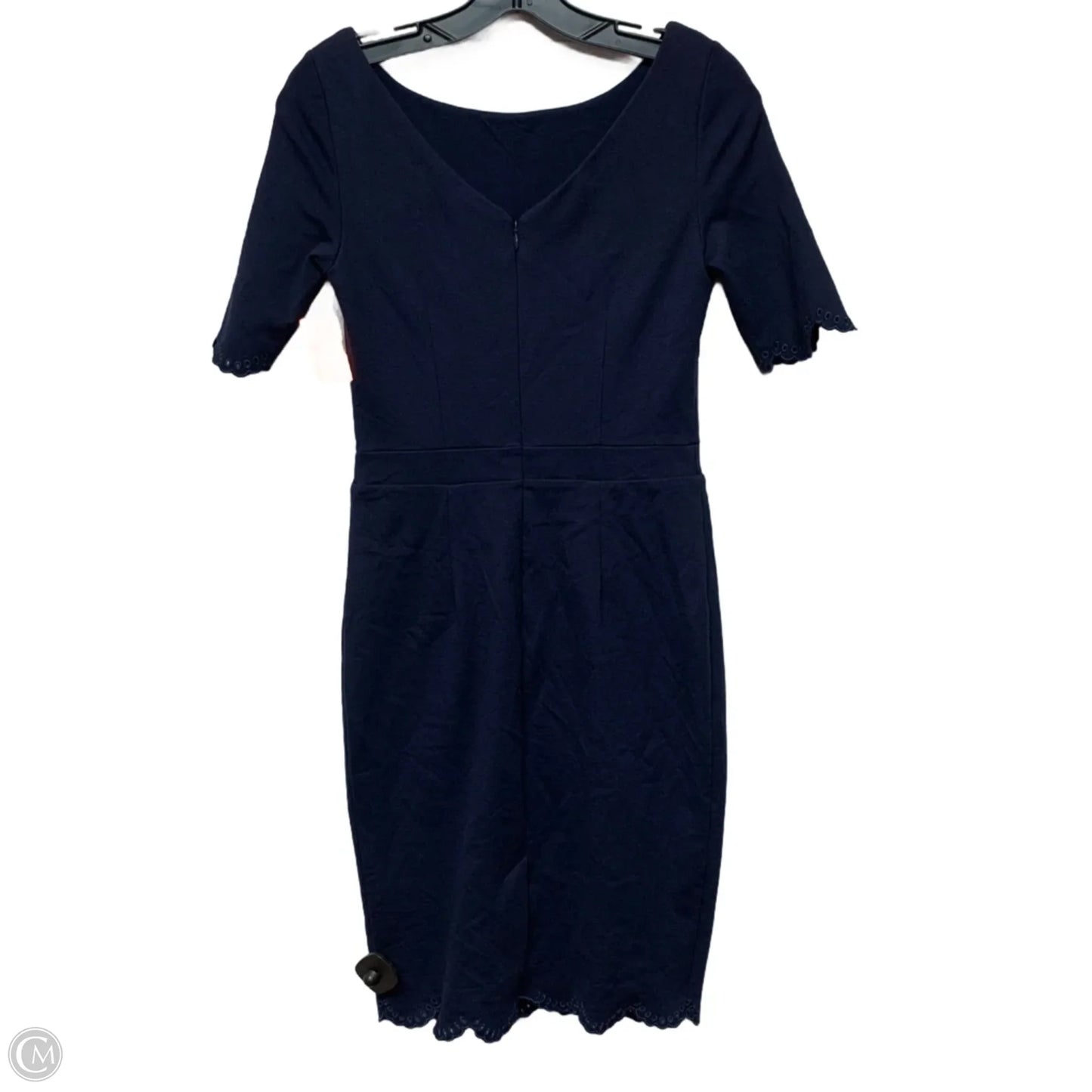 Dress Casual Midi By Boden In Navy, Size: Xs