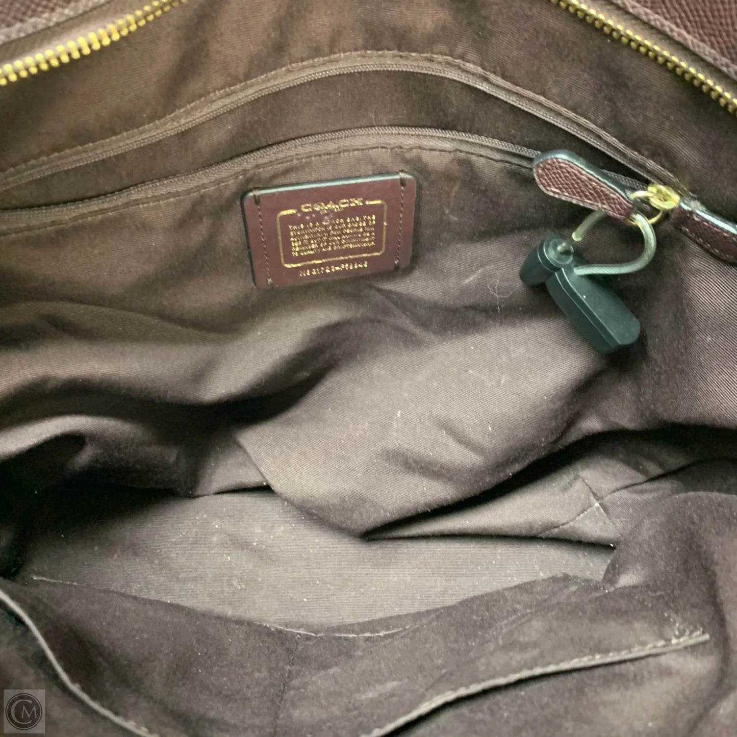 Tote Designer By Coach, Size: Small