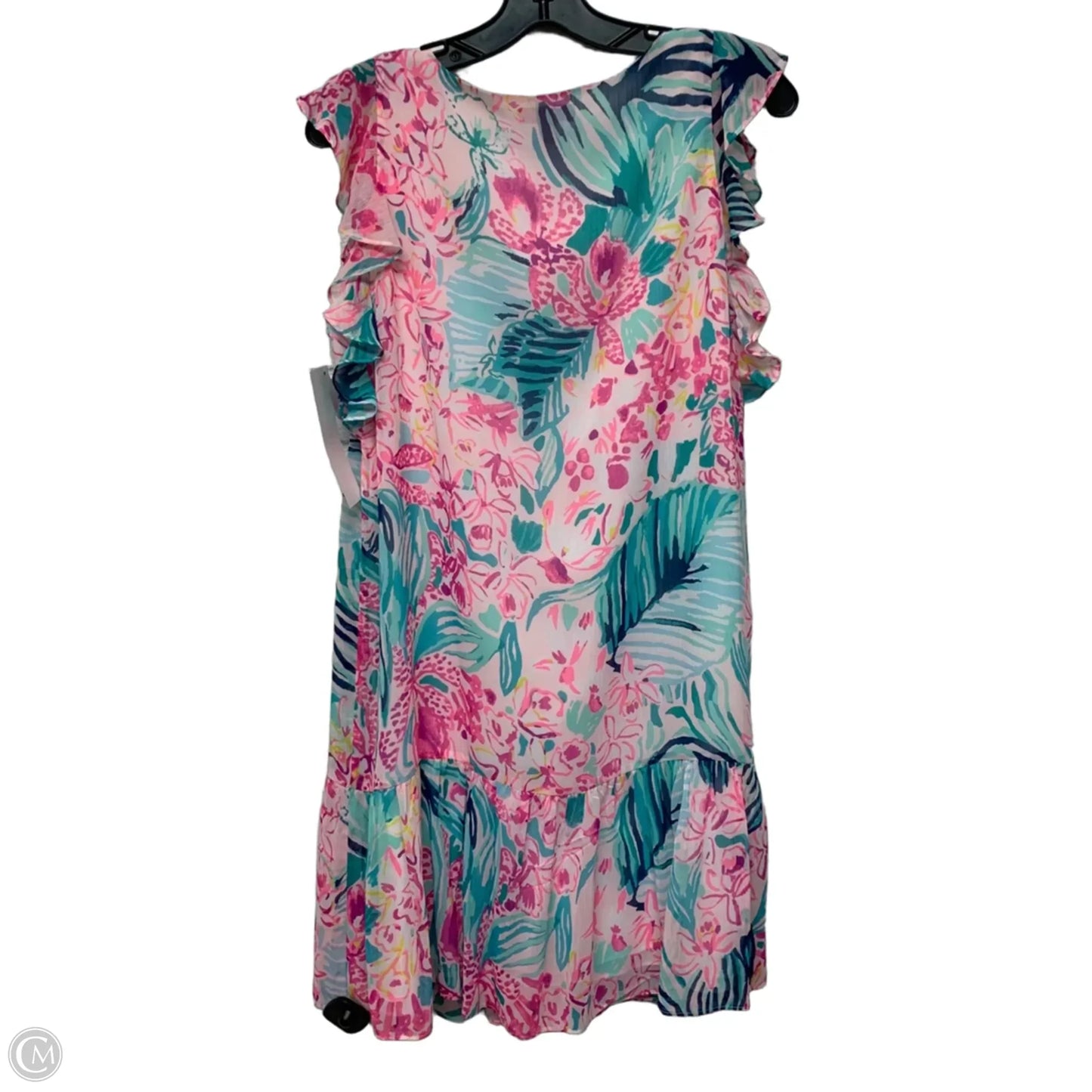 Dress Designer By Lilly Pulitzer In Blue & Pink, Size: S