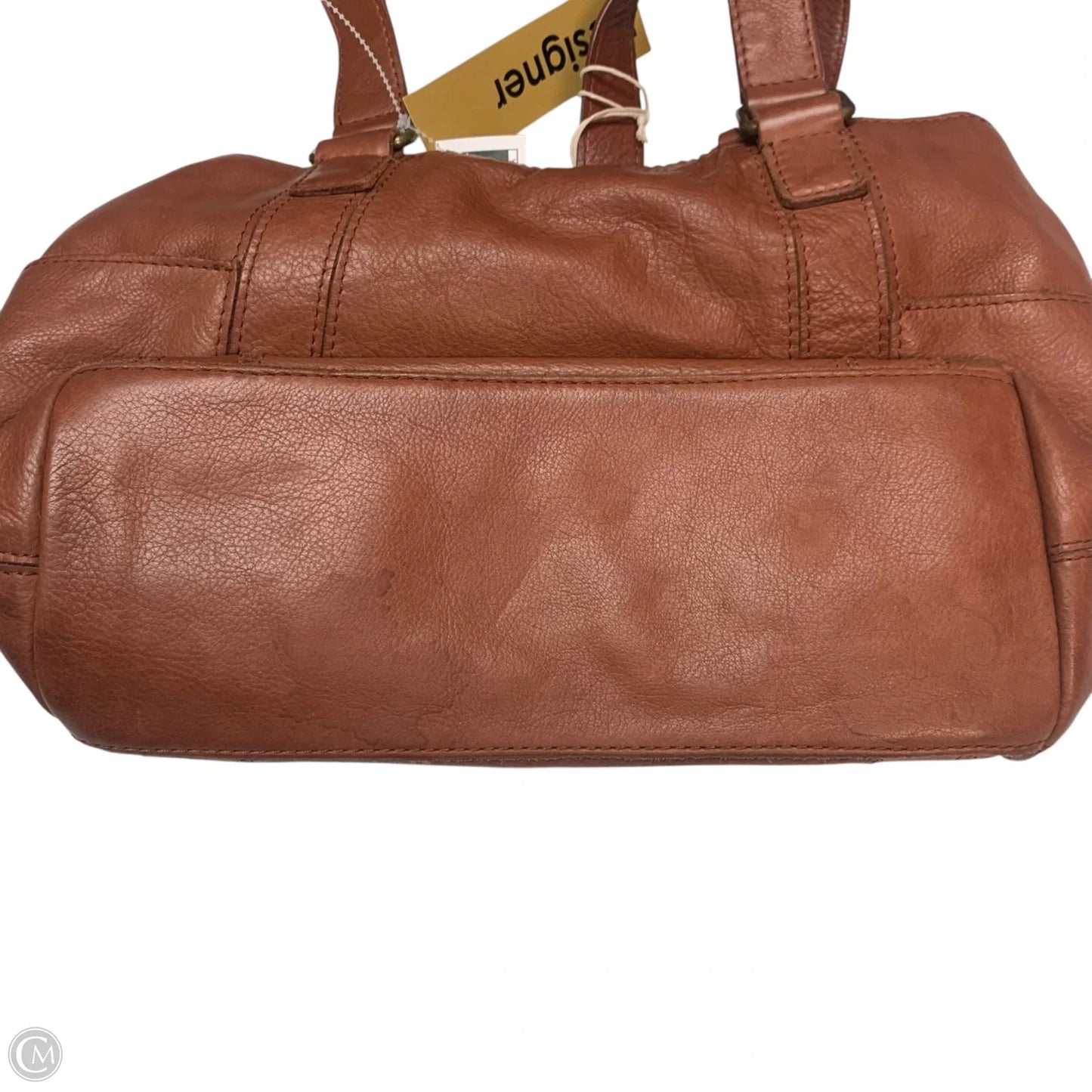 Handbag Leather By American Leather, Size: Medium