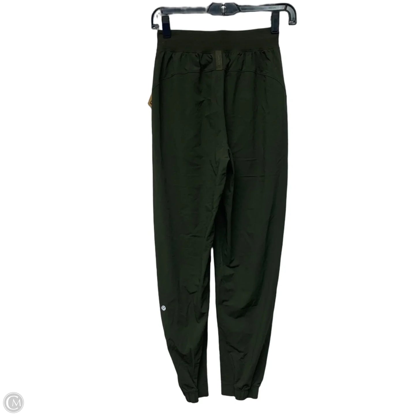 Athletic Pants By Lululemon In Green, Size: Xs