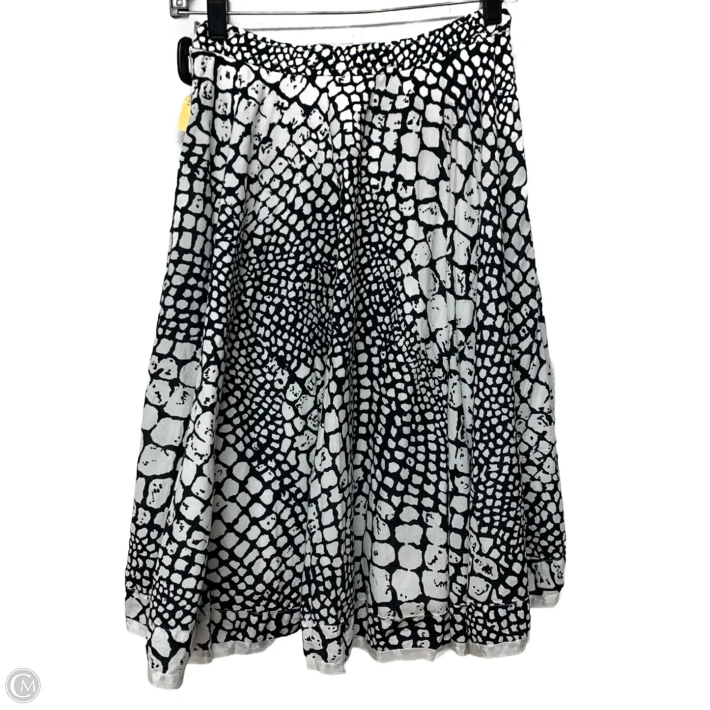 Skirt Mini & Short By Edme And Esyllte In Black & White, Size: S