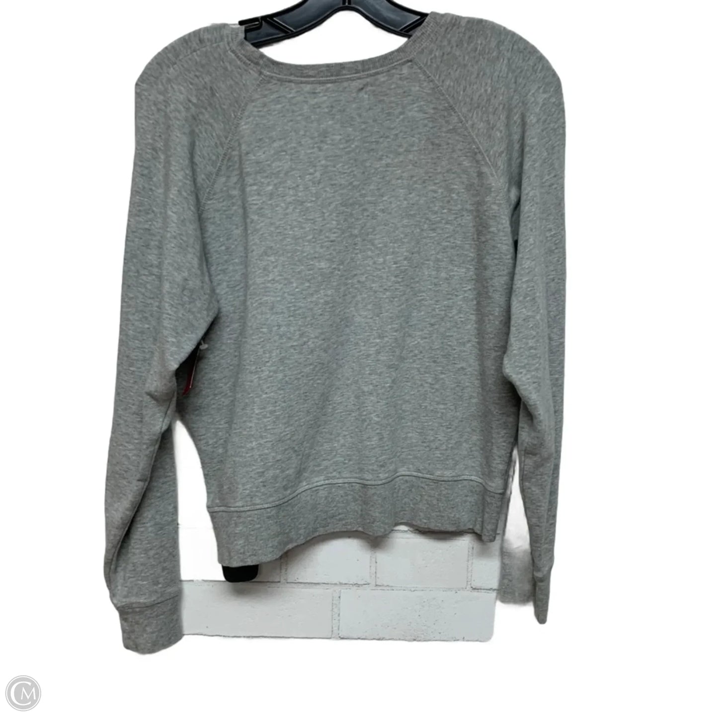 Sweatshirt Crewneck By Madewell In Grey, Size: M