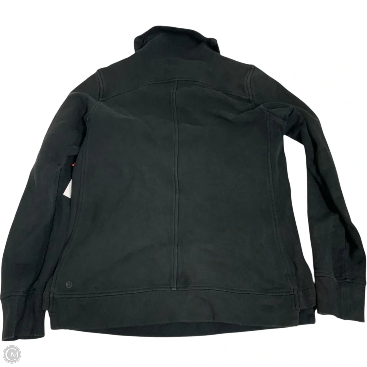 Athletic Sweatshirt Collar By Lululemon In Black, Size: S