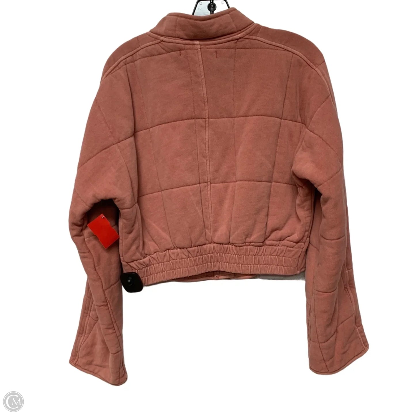 Jacket Puffer & Quilted By Forever 21 In Peach, Size: M