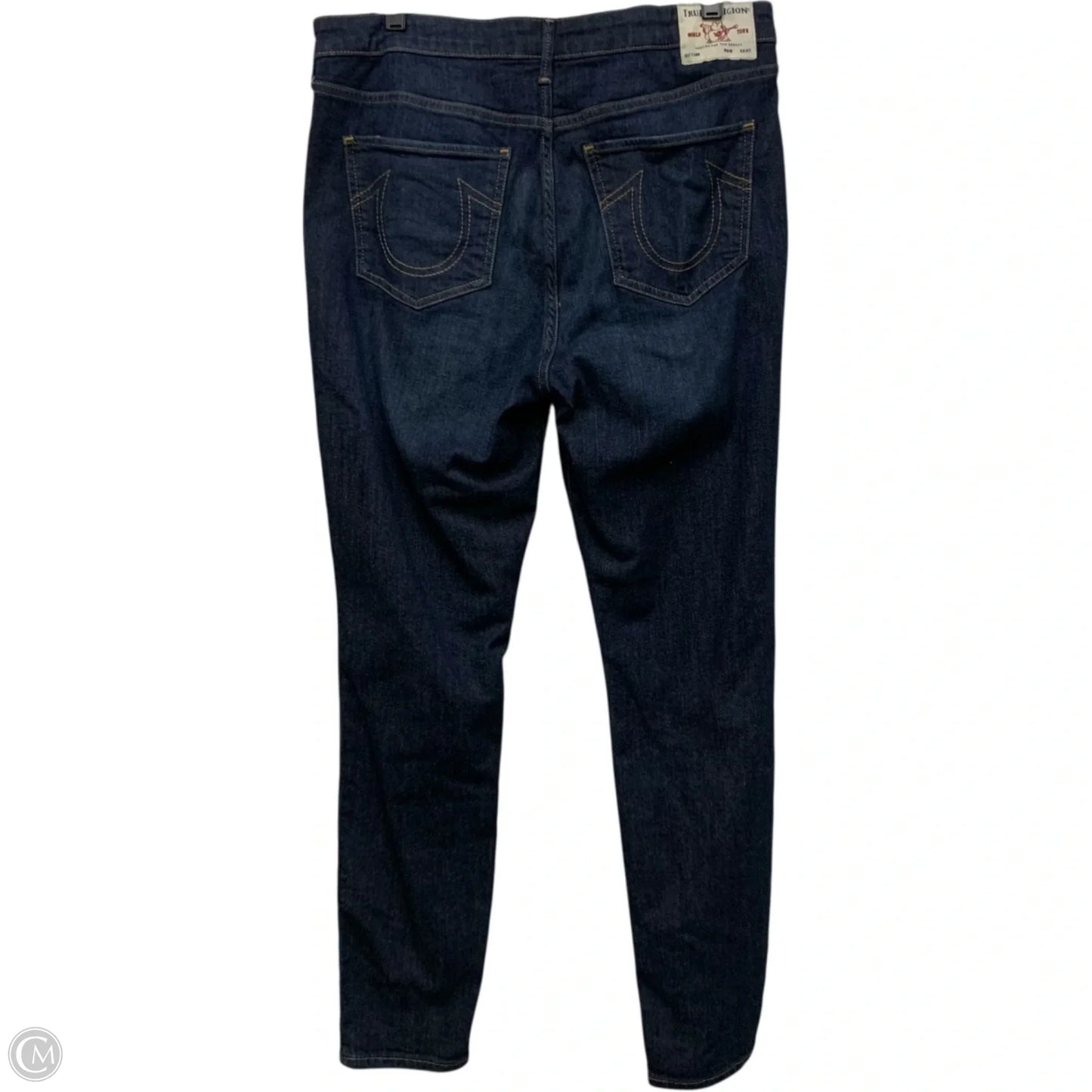 Jeans Skinny By True Religion In Blue Denim, Size: 14