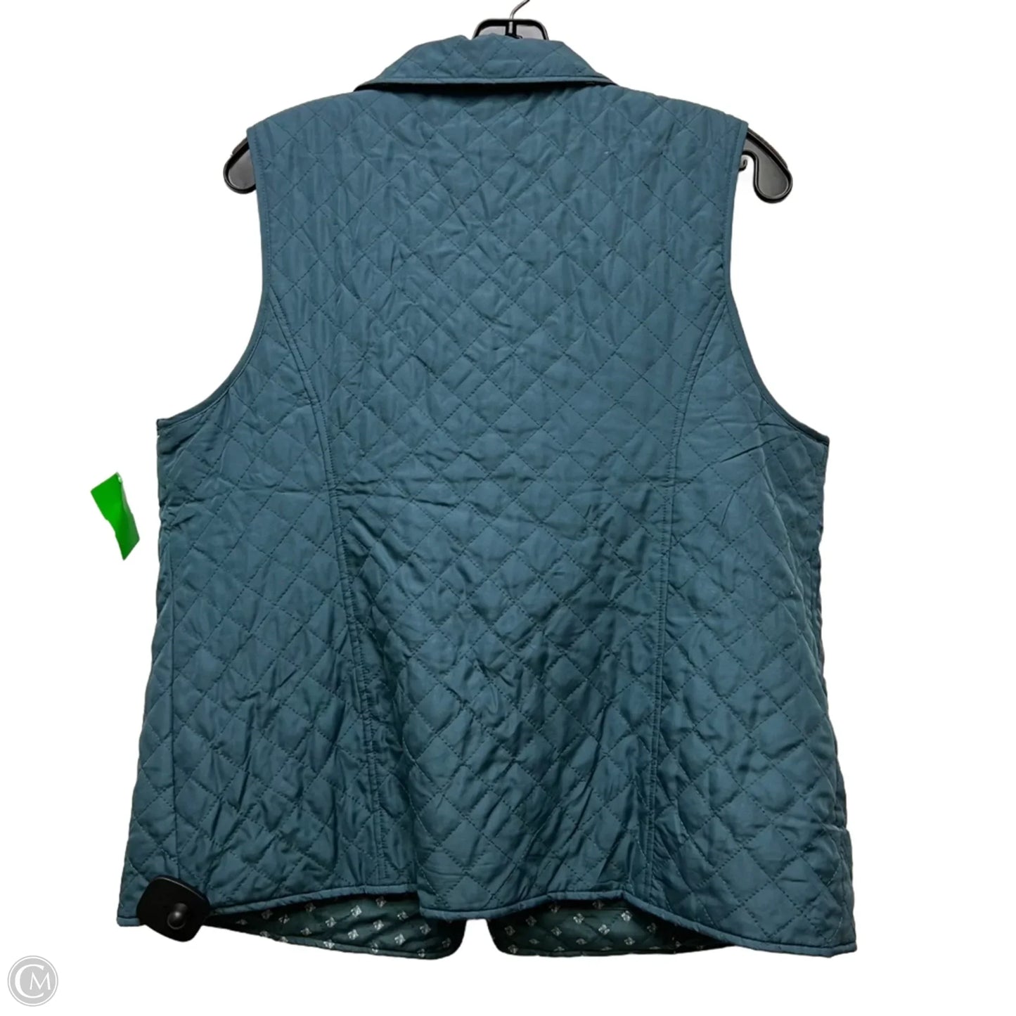 Vest Puffer & Quilted By Chicos In Blue, Size: L