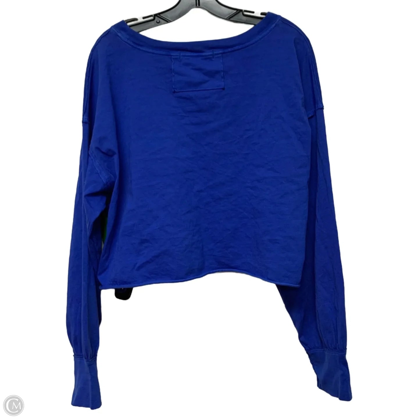 Top Long Sleeve By We The Free In Blue, Size: L