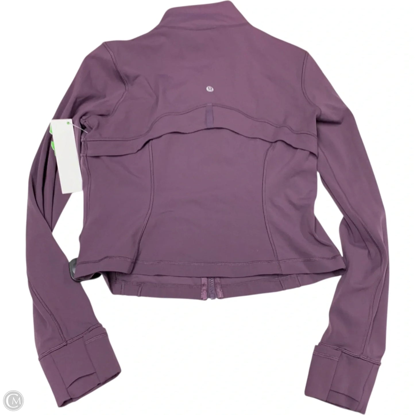 Athletic Jacket By Lululemon In Purple, Size: L