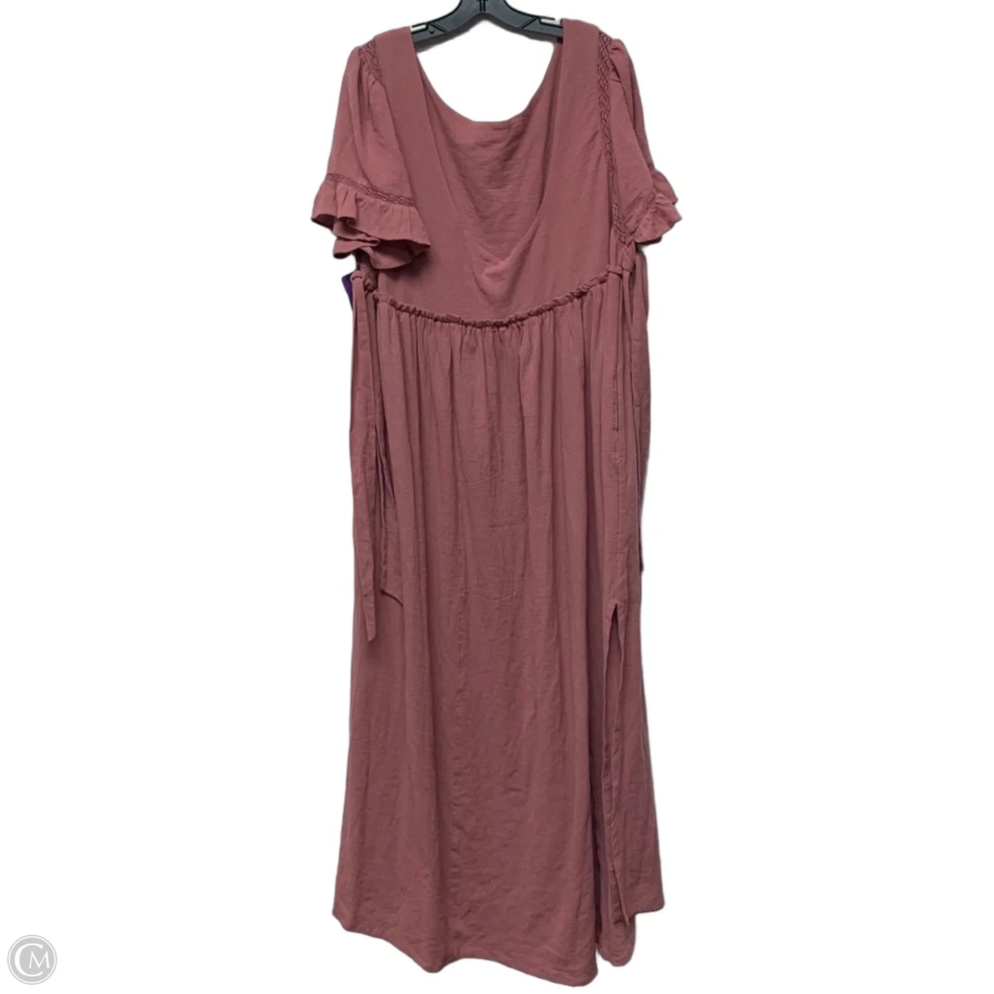Dress Casual Maxi By Free People In Pink, Size: L