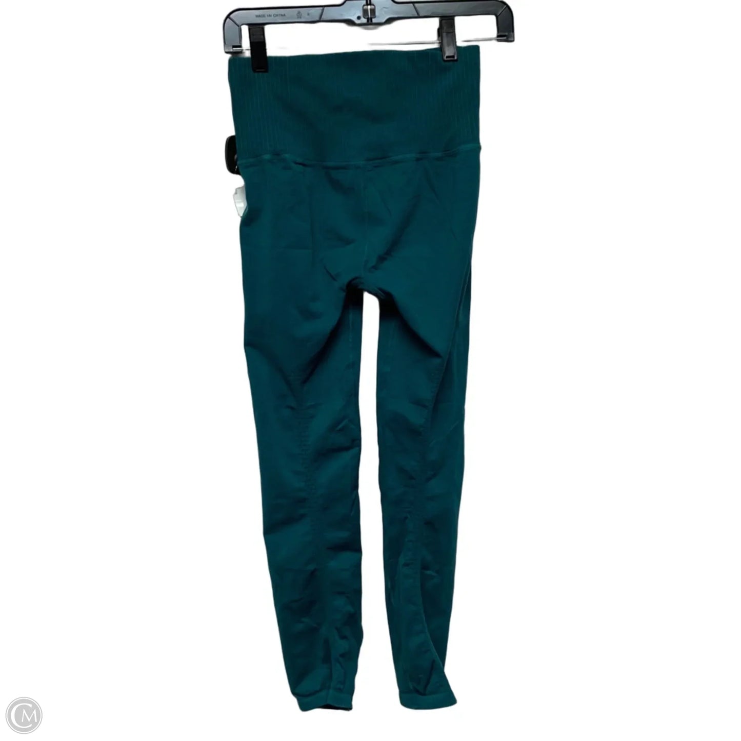 Athletic Leggings By Free People In Teal, Size: M