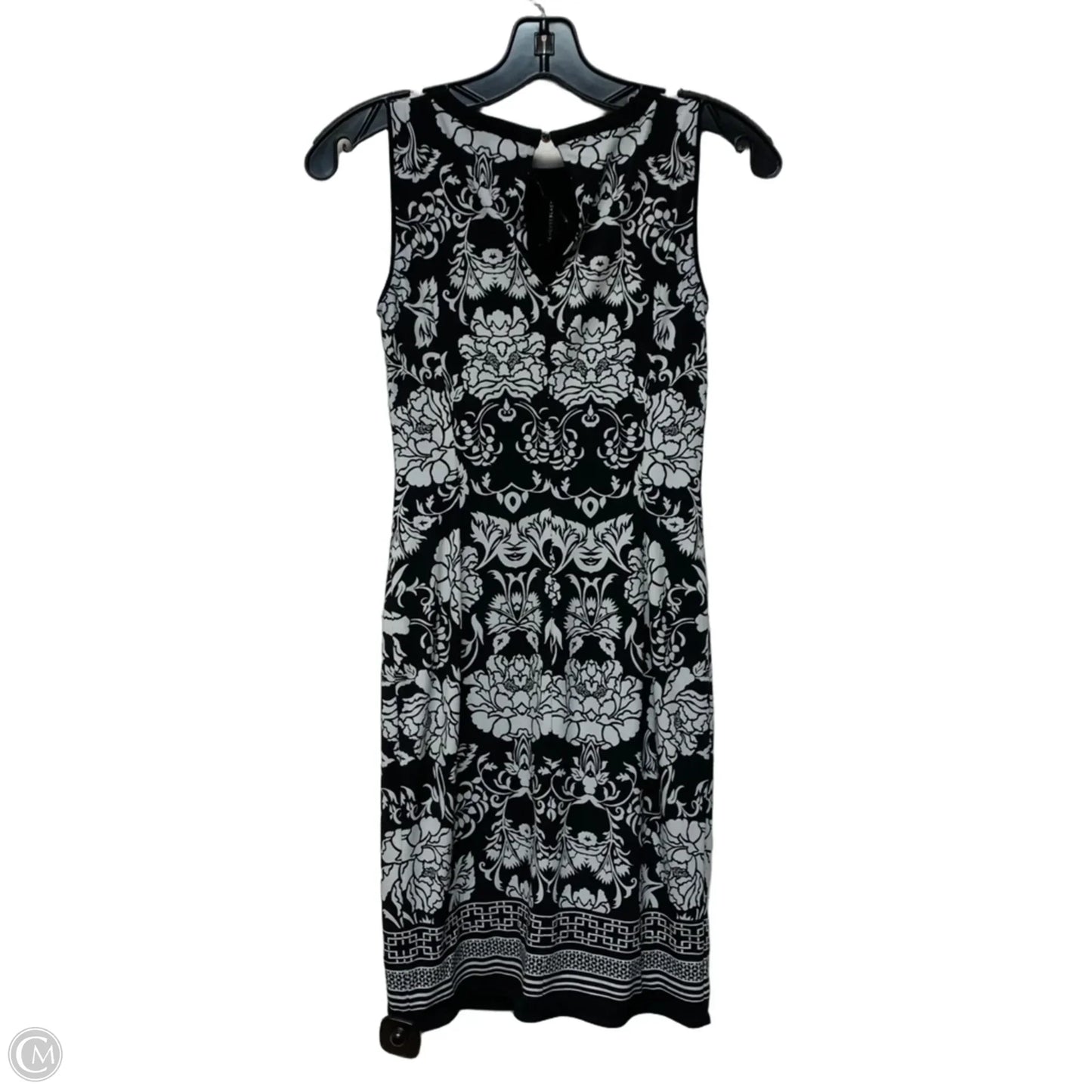 Dress Casual Short By White House Black Market In Black & White, Size: Xxsp