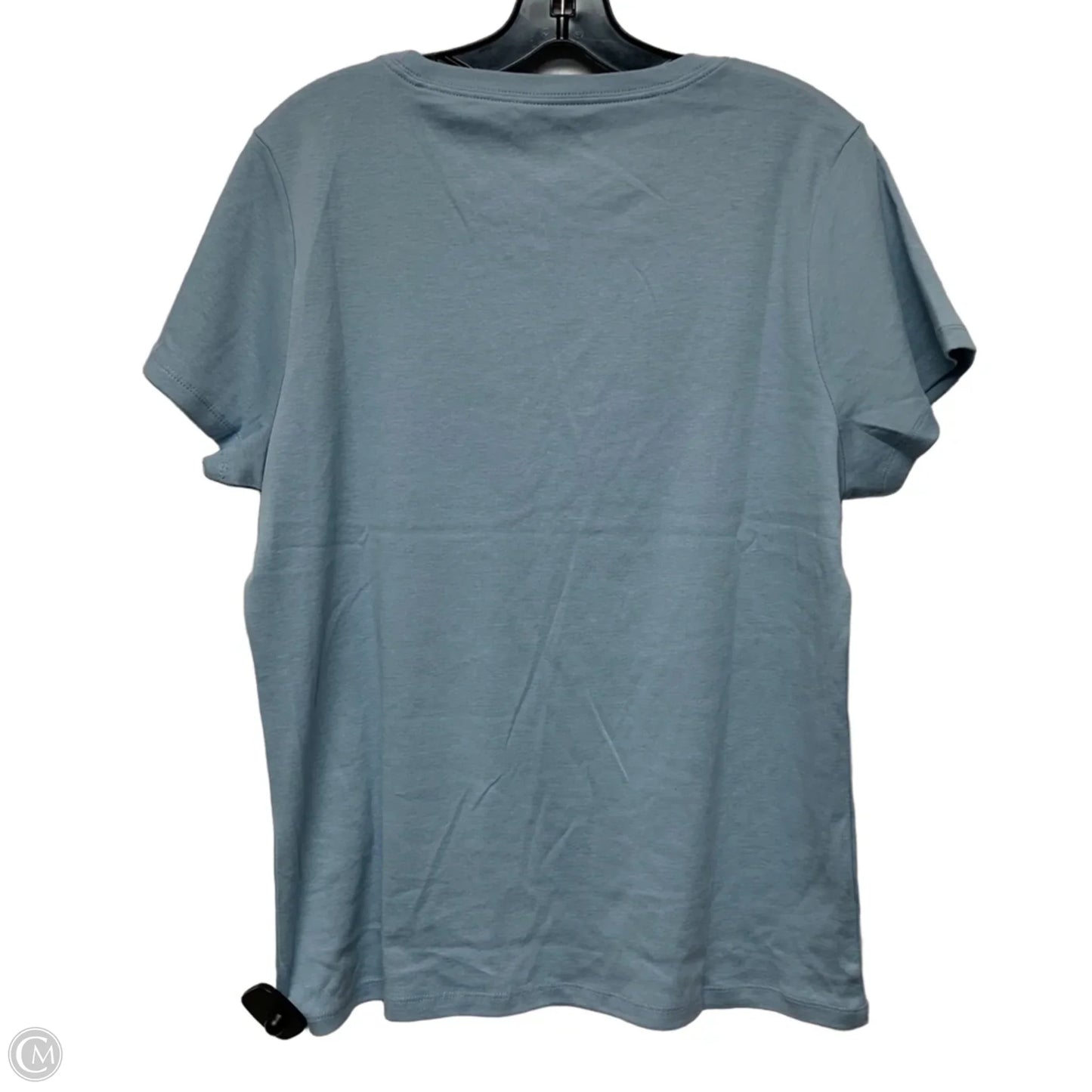 Top Short Sleeve Basic By Dkny In Blue, Size: Xl