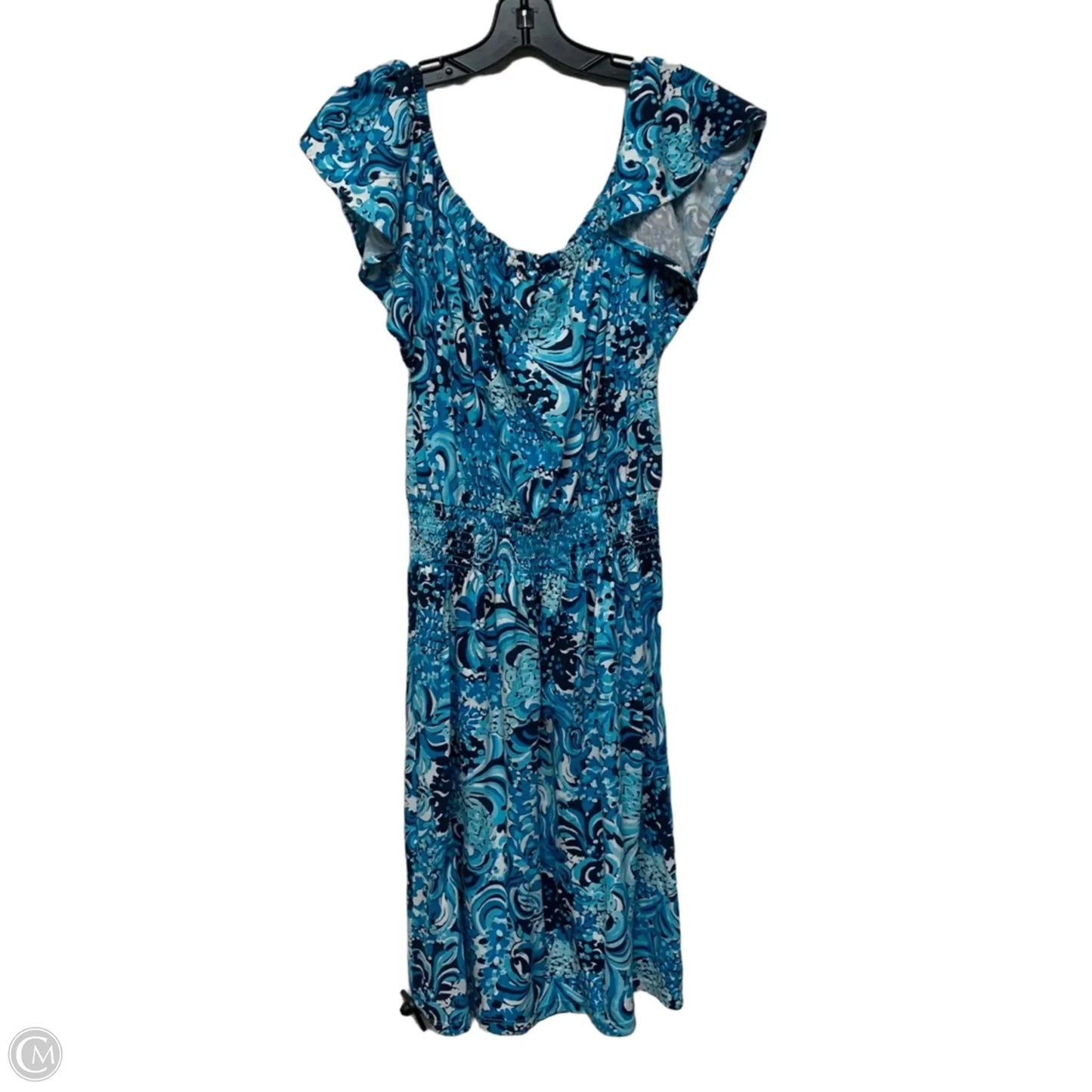 Dress Designer By Lilly Pulitzer In Blue & Pink, Size: S