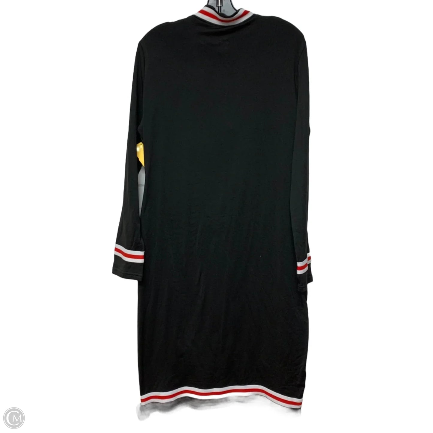 Dress Casual Midi In Black, Size: Xl