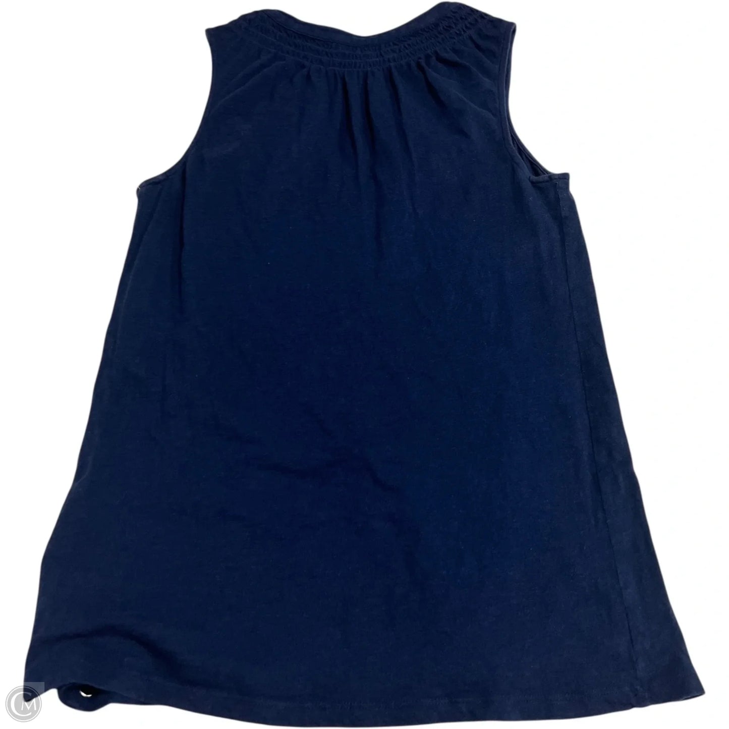 Top Sleeveless Designer By Lilly Pulitzer In Navy, Size: Xs