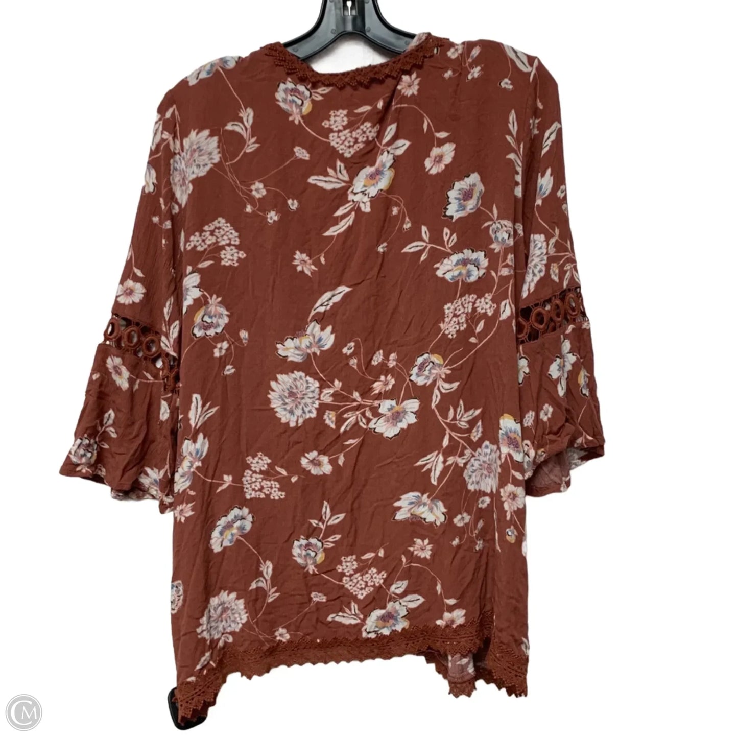 Kimono By Maurices In Orange, Size: Osfm