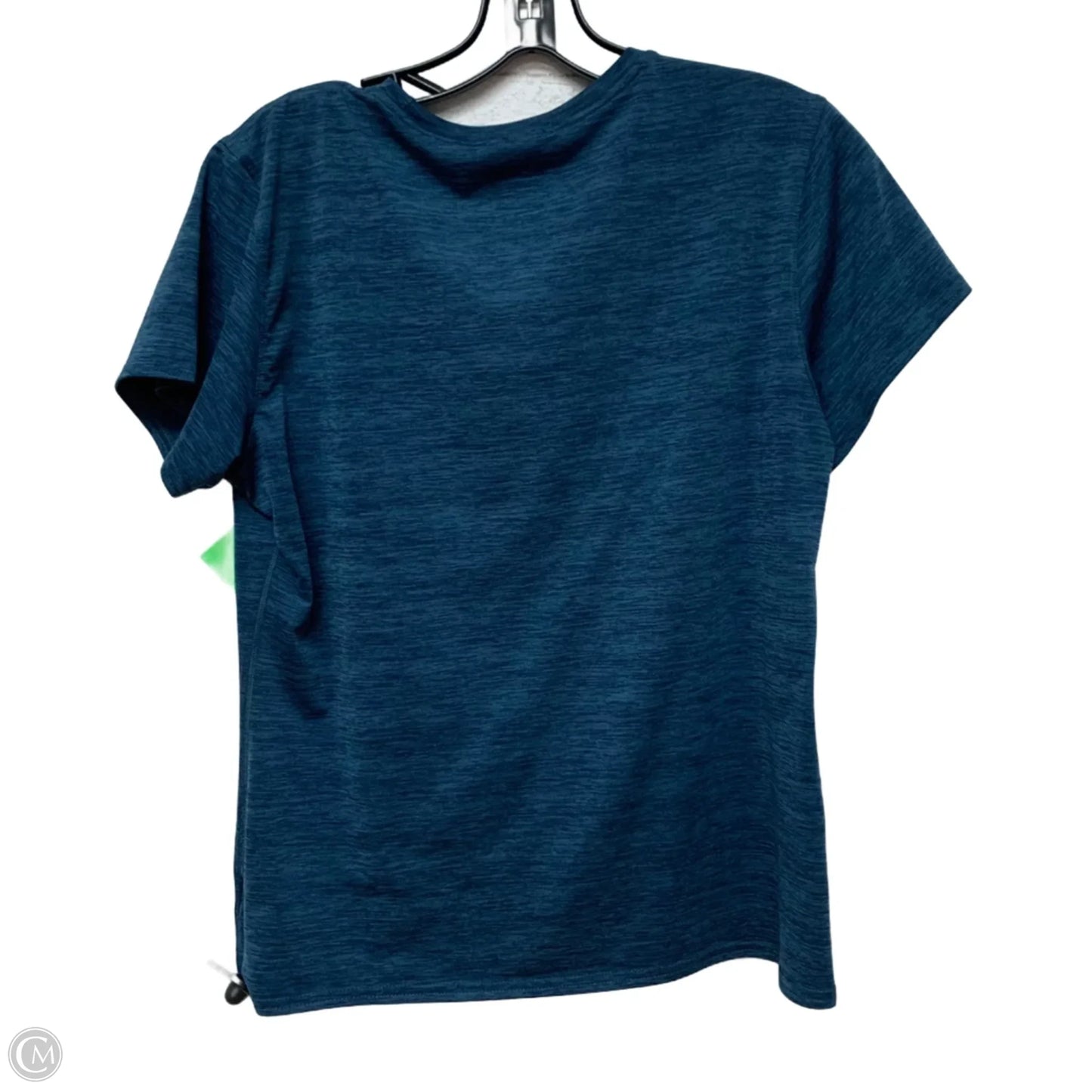 Athletic Top Short Sleeve By Brooks In Blue, Size: M