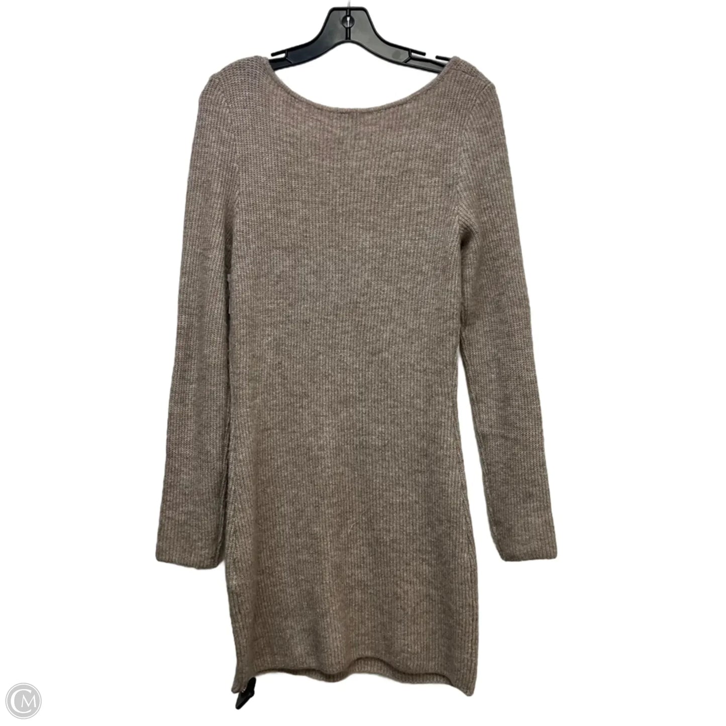 Dress Sweater By H&m In Brown, Size: M