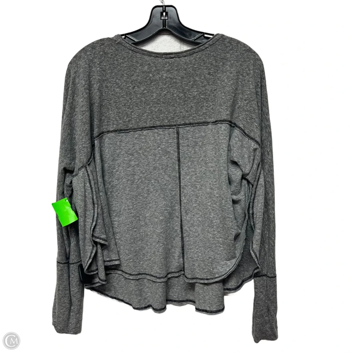 Top Long Sleeve By We The Free In Grey, Size: M