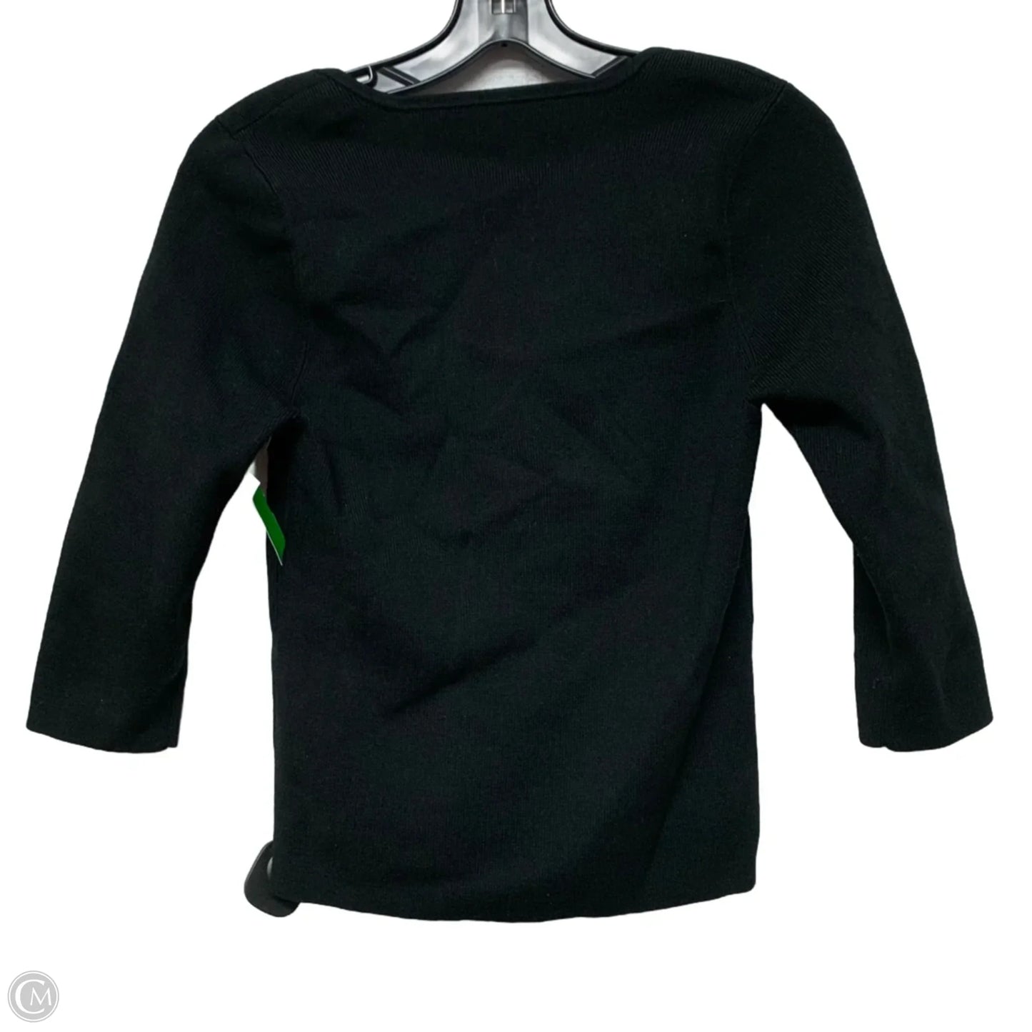 Top Long Sleeve By Maeve In Black, Size: M