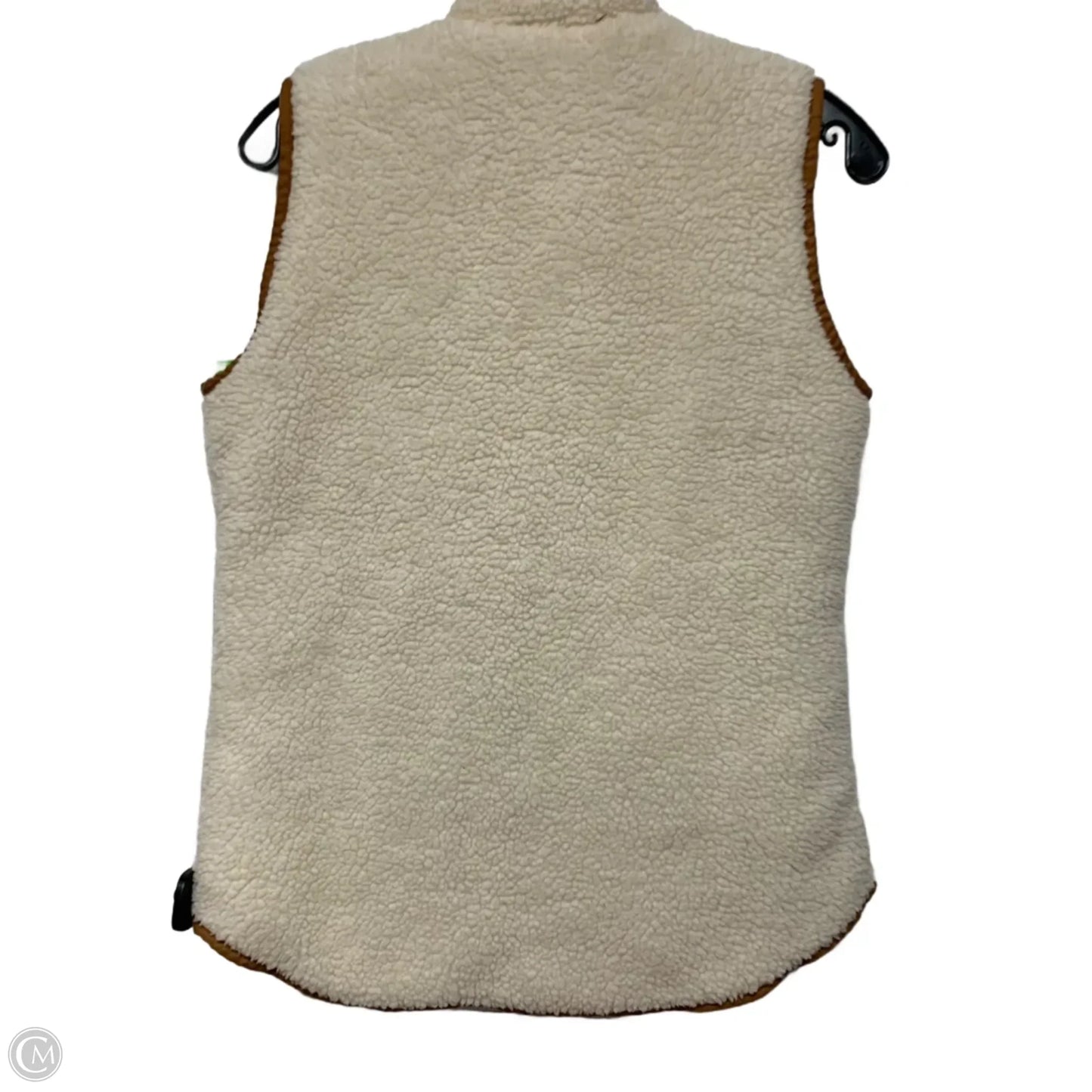 Vest Faux Fur & Sherpa By Old Navy In Cream, Size: S