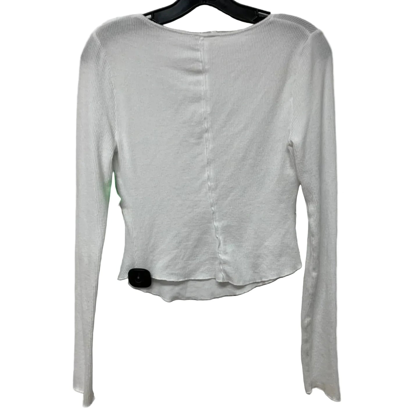 Top Long Sleeve Basic By Free People In White, Size: Xs
