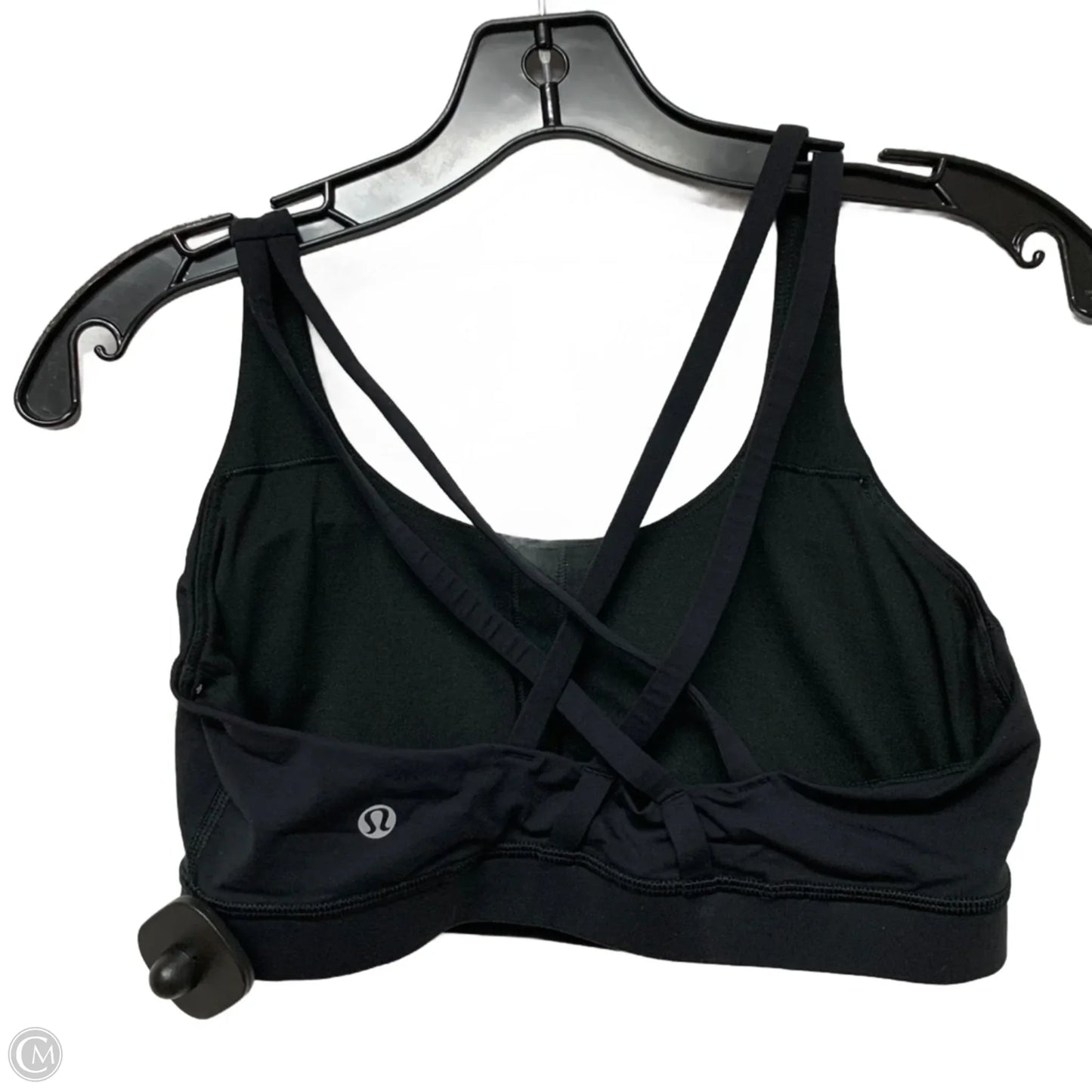 Athletic Bra By Lululemon In Black, Size: M