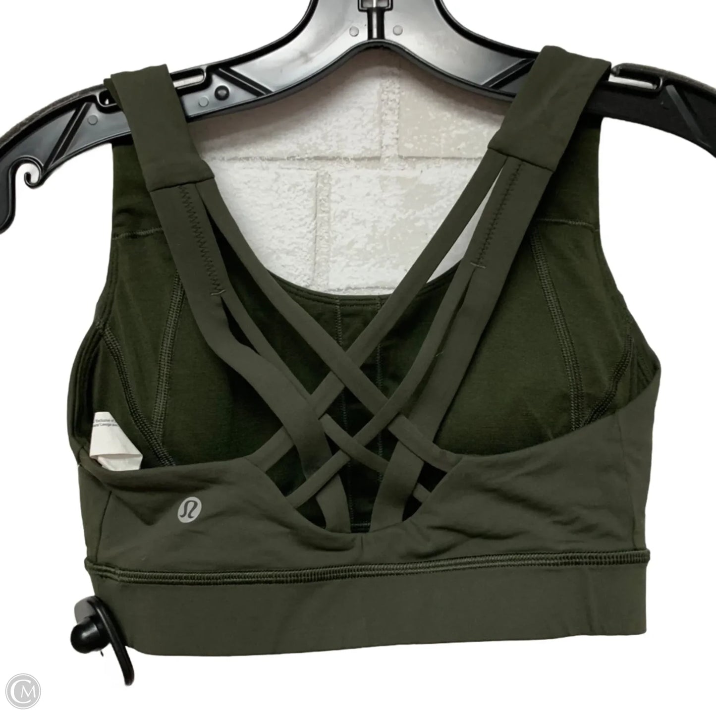 Athletic Bra By Lululemon In Green, Size: S