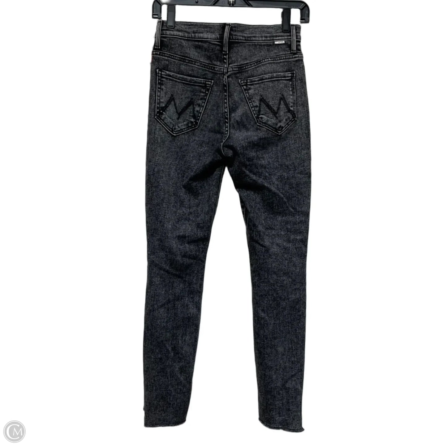 Jeans Skinny By Mother In Grey Denim, Size: 2