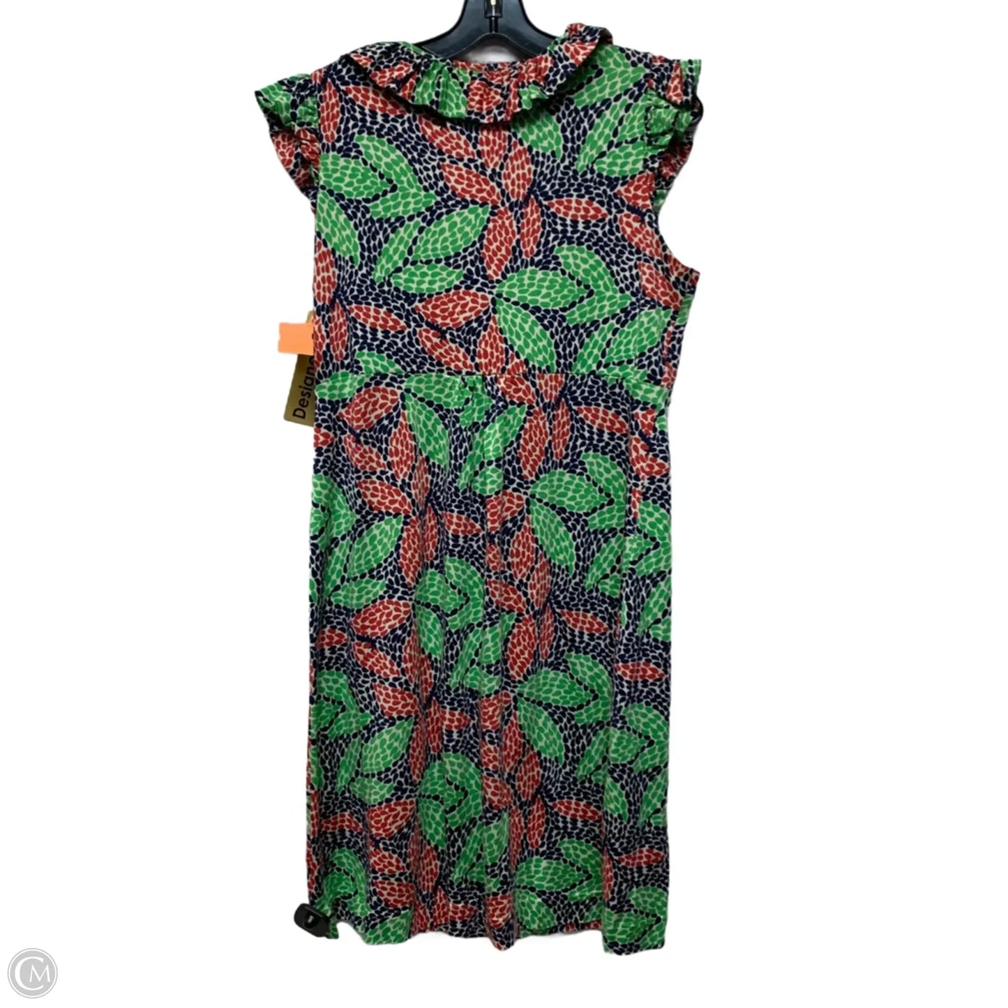 Dress Designer By Lilly Pulitzer In Blue & Green, Size: L
