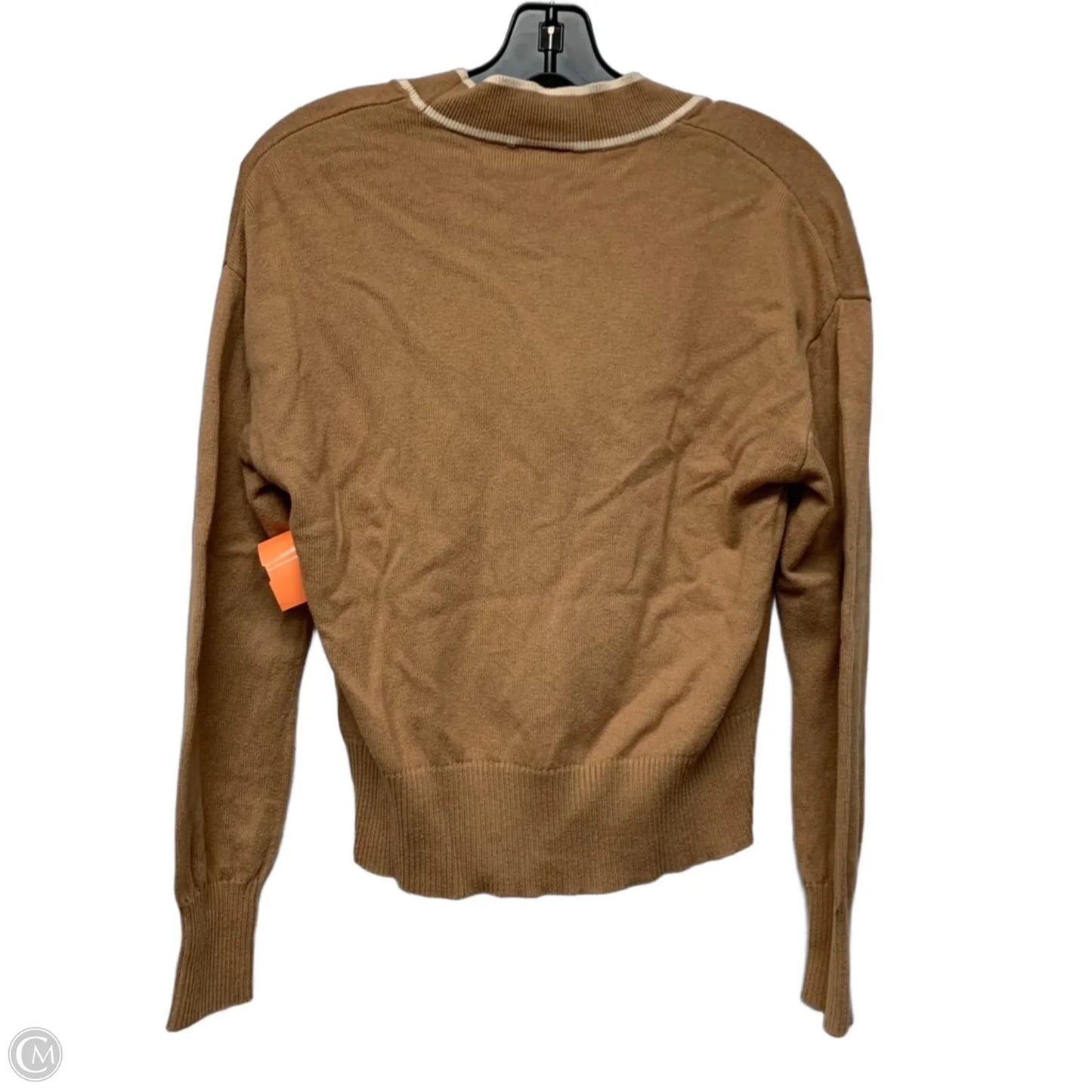 Sweater Cardigan By Ann Taylor In Brown, Size: M