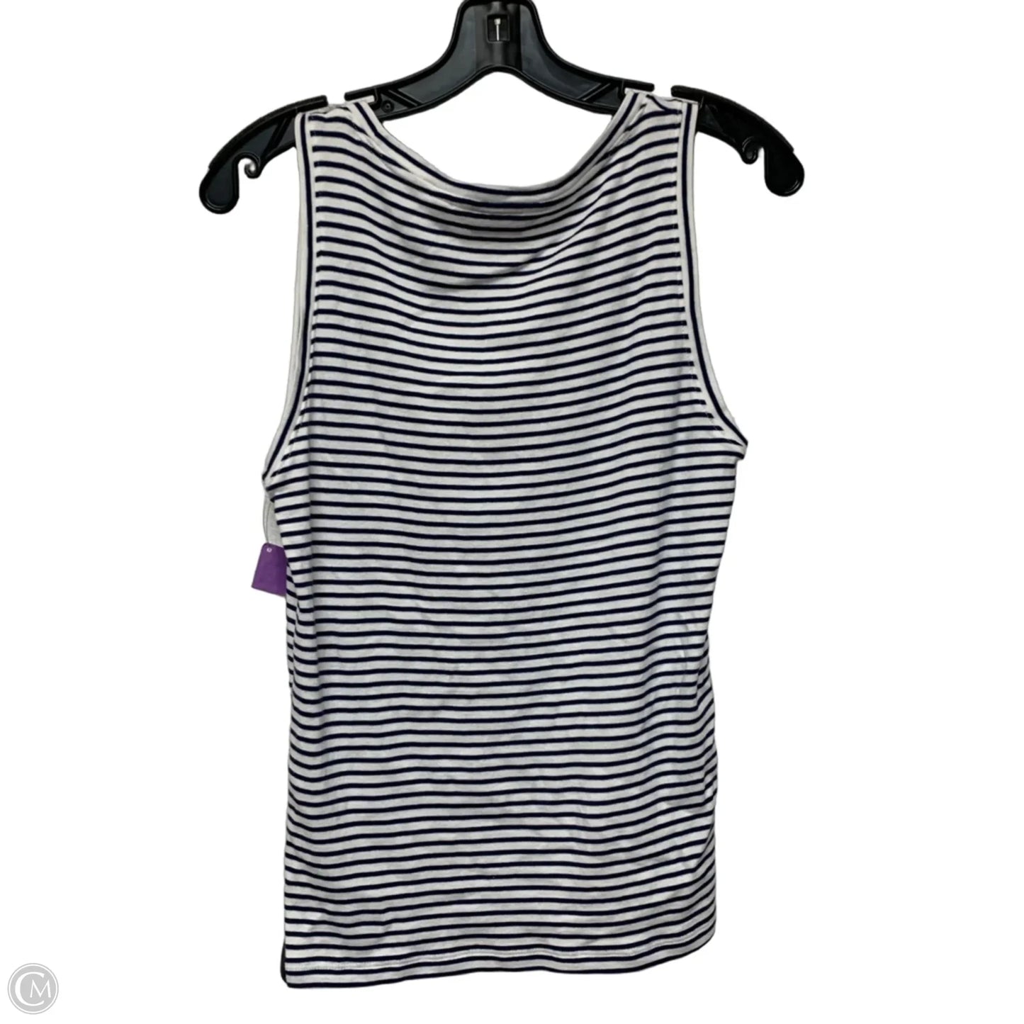 Top Sleeveless By Vineyard Vines In Striped Pattern, Size: S