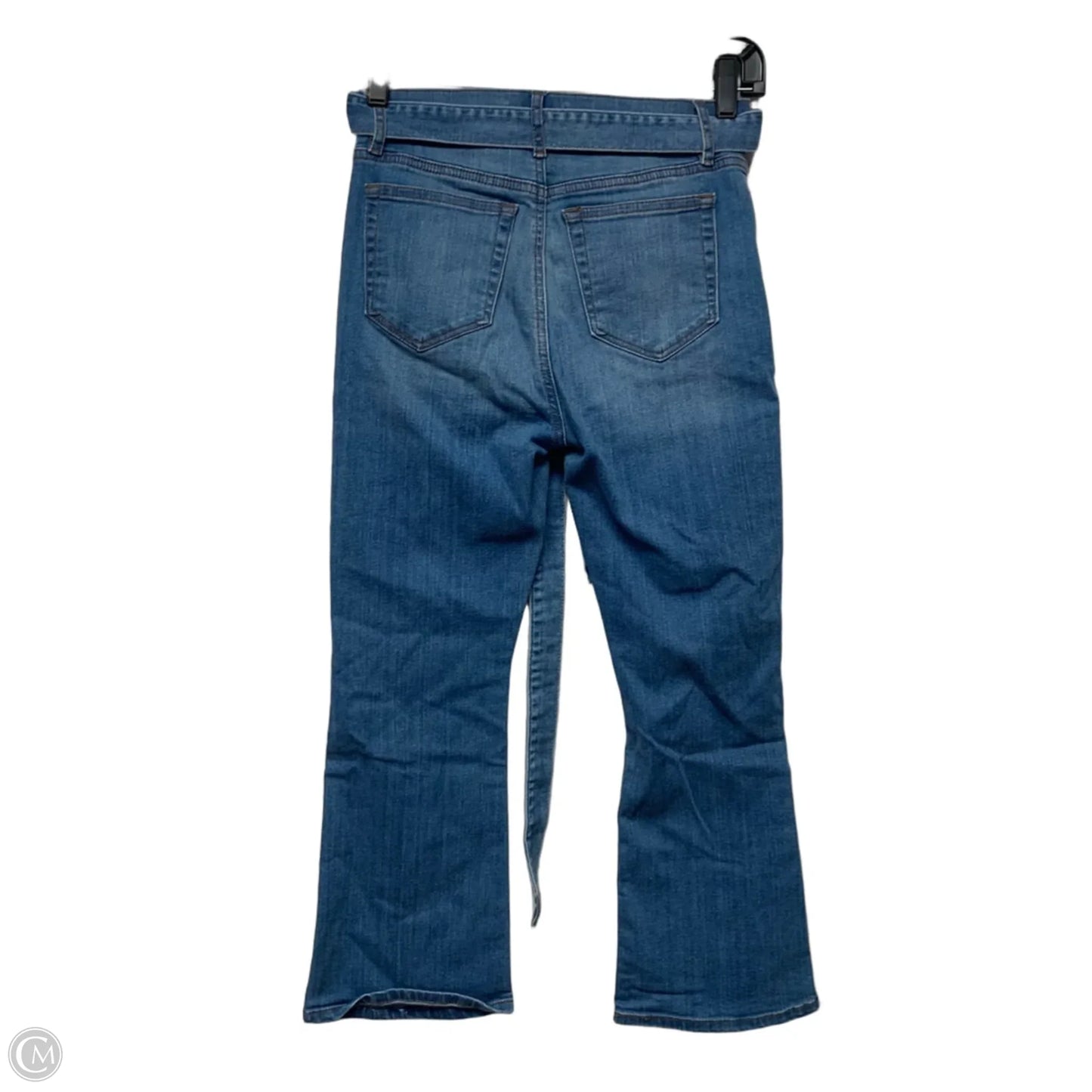 Jeans Cropped By Loft In Blue Denim, Size: 0