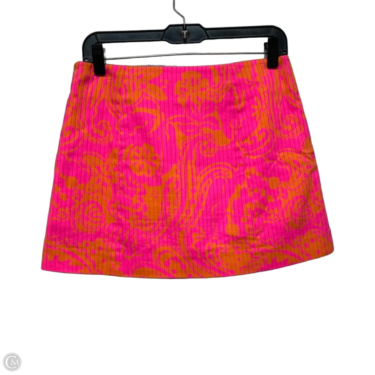 Skort Designer By Lilly Pulitzer In Orange & Pink, Size: S