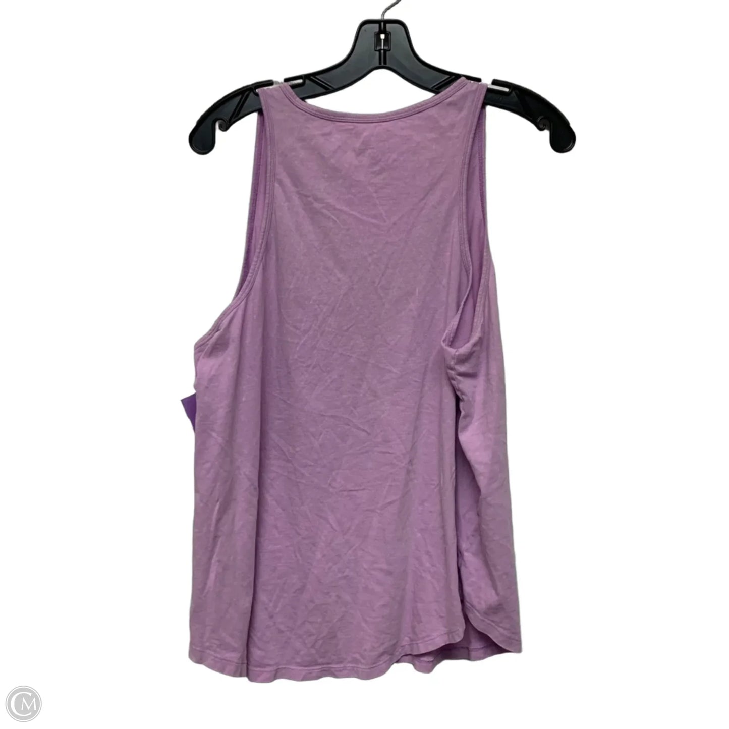 Top Sleeveless Basic By Universal Thread In Purple, Size: 1x