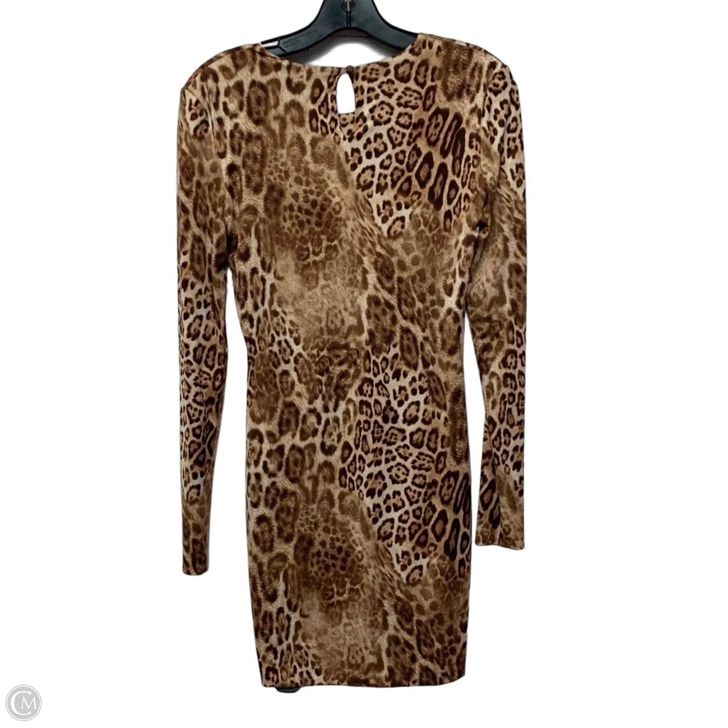 Dress Casual Short By Torn by Ronnyy Kobo In Animal Print, Size: S