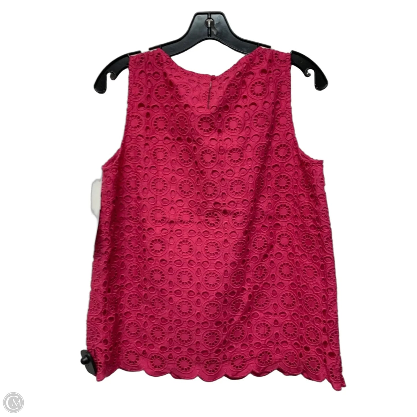 Top Sleeveless By Talbots In Pink, Size: Mp