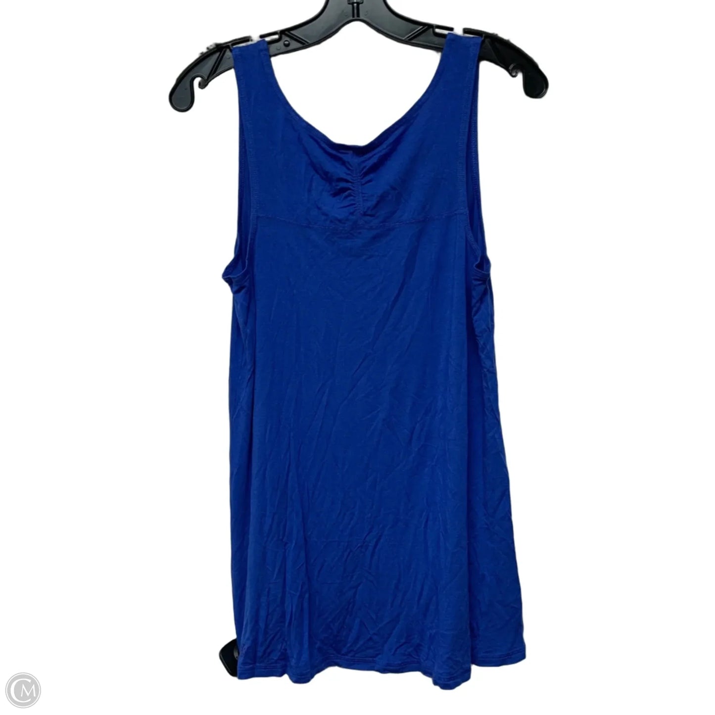 Athletic Tank Top By Gaiam In Blue, Size: L