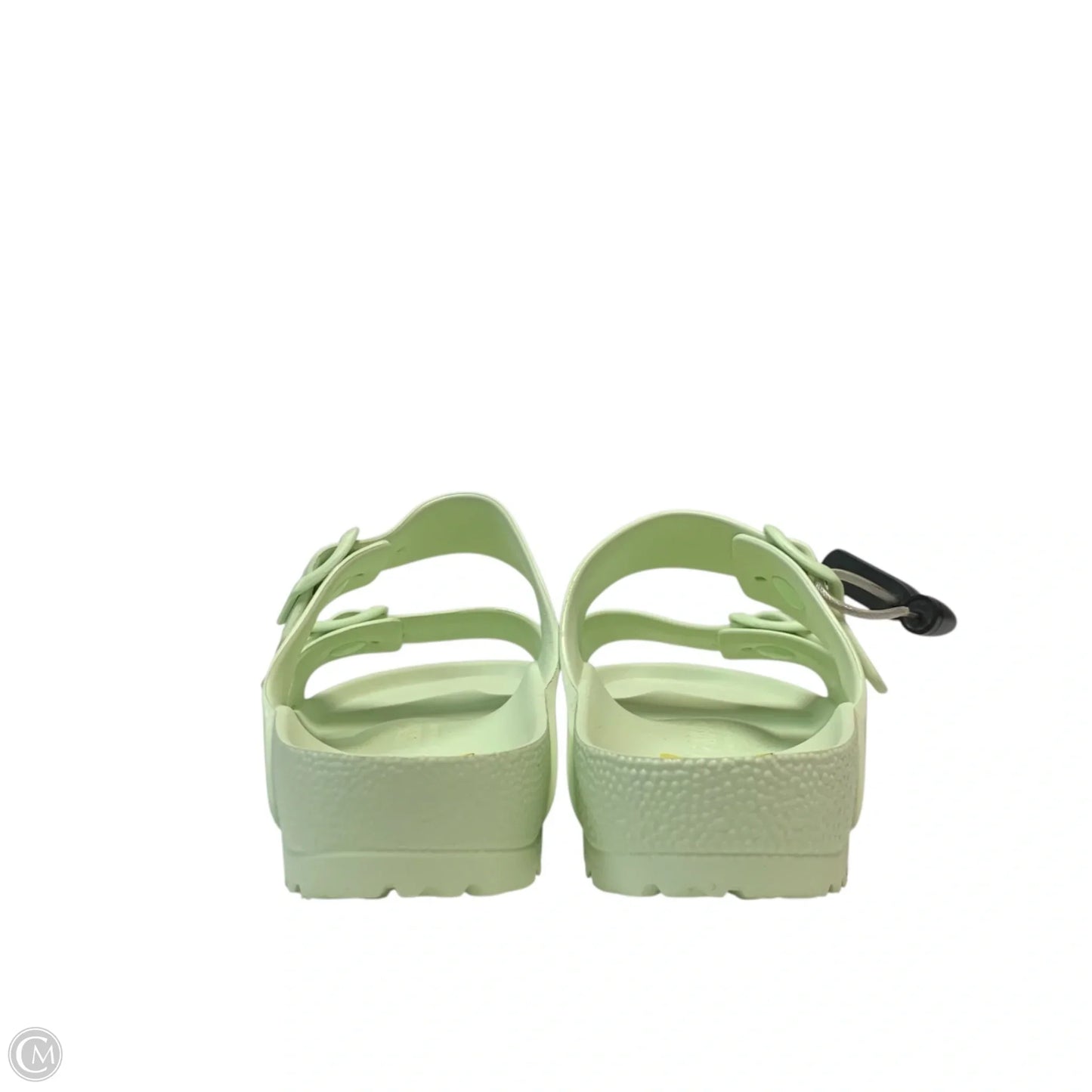Sandals Flats By Birkenstock In Green, Size: 8