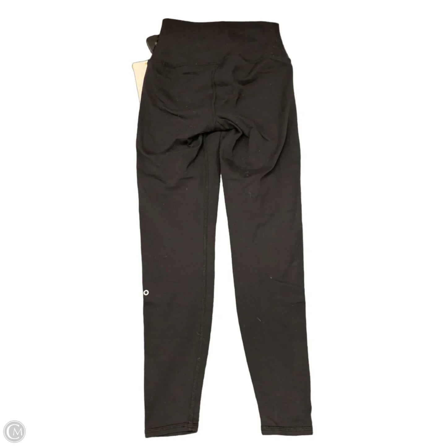 Athletic Leggings By Alo In Black, Size: Xxs