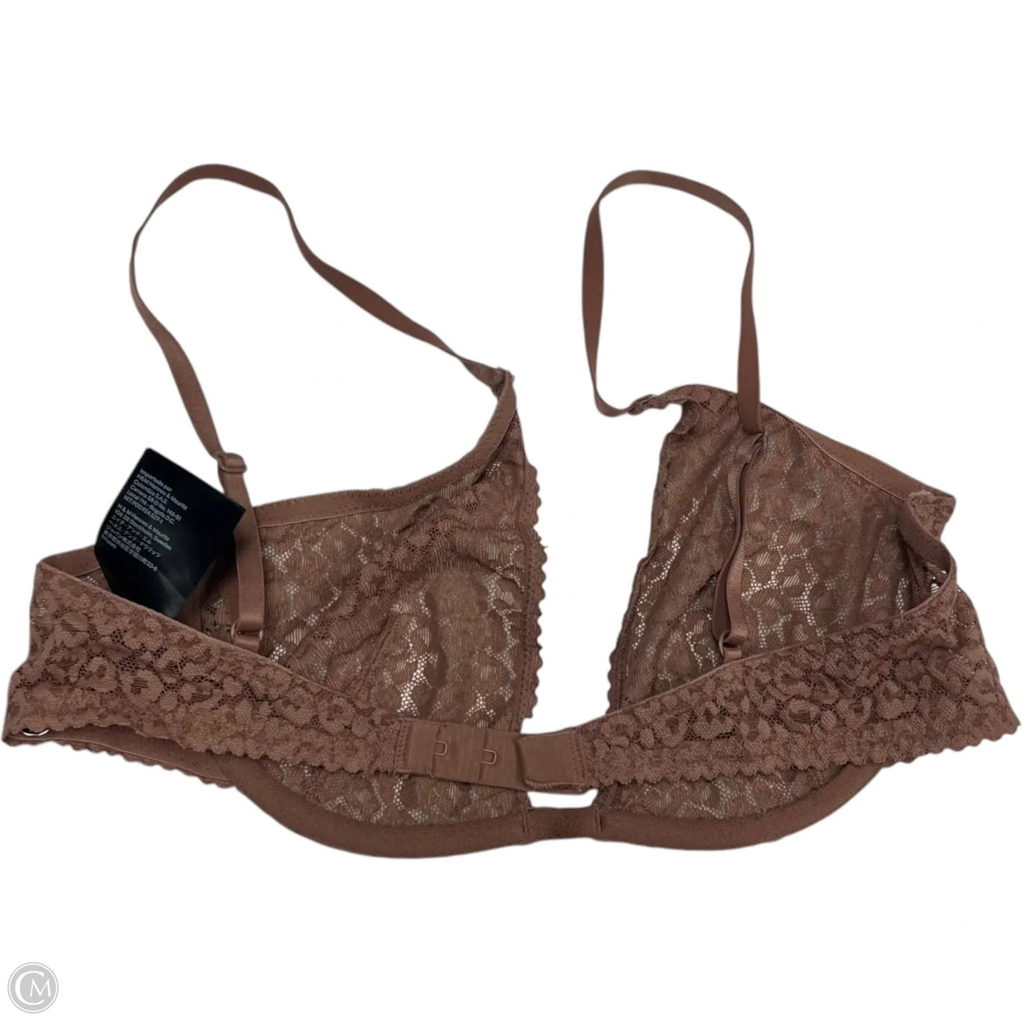 Bralette By H&m In Brown, Size: M