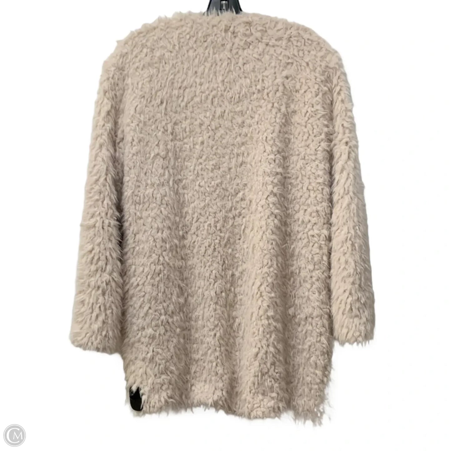 Jacket Faux Fur & Sherpa By Bb Dakota In Cream, Size: Xs