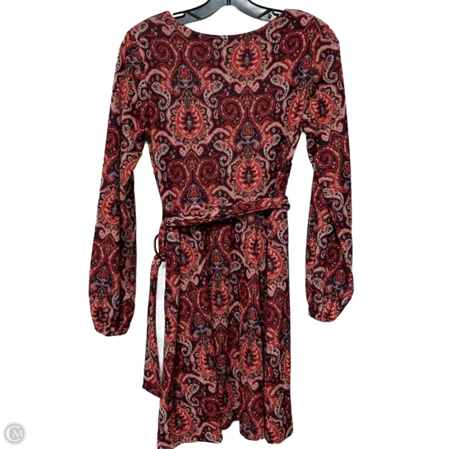 Dress Casual Short By Maeve In Purple & Red, Size: Xs