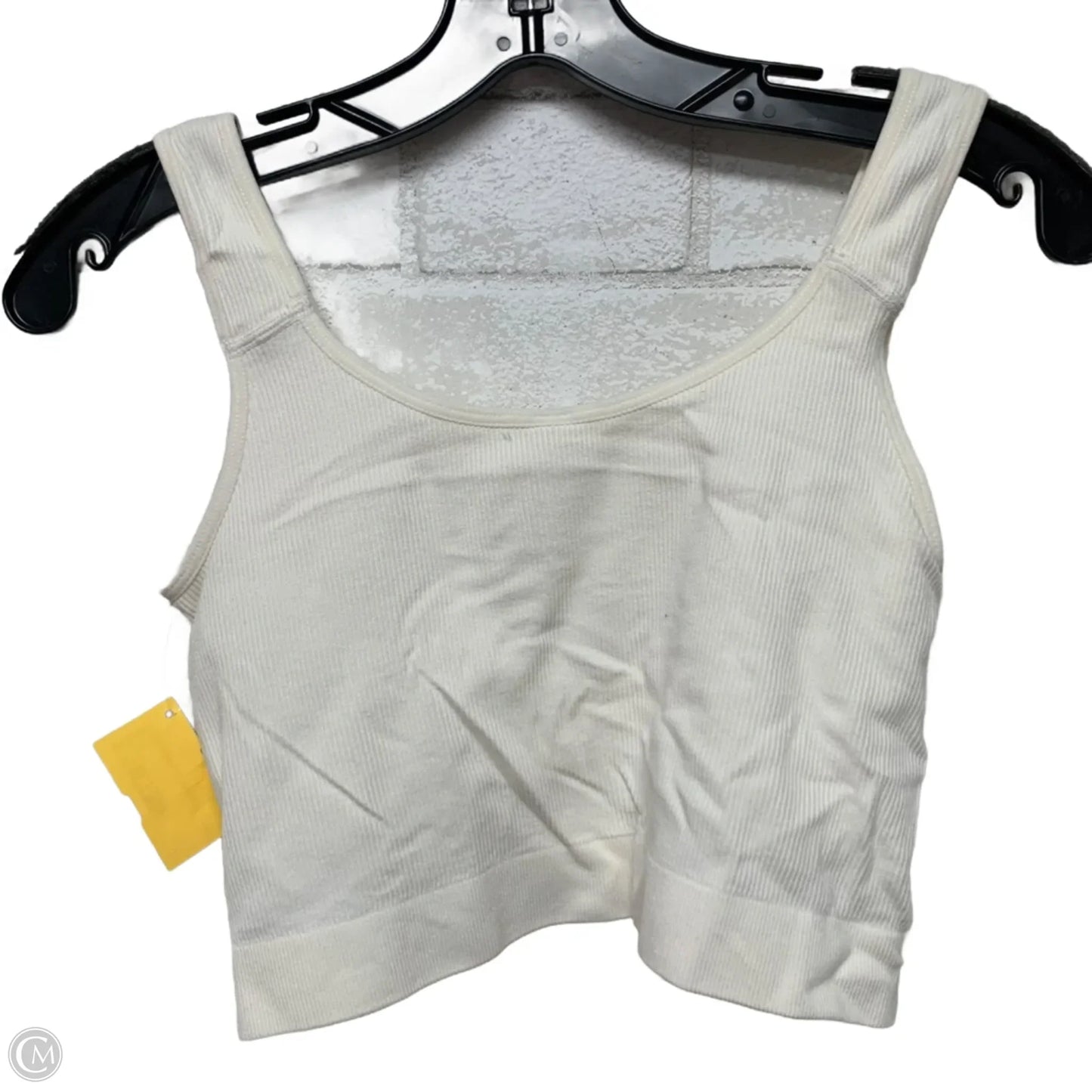 Athletic Tank Top By Jockey In White, Size: M