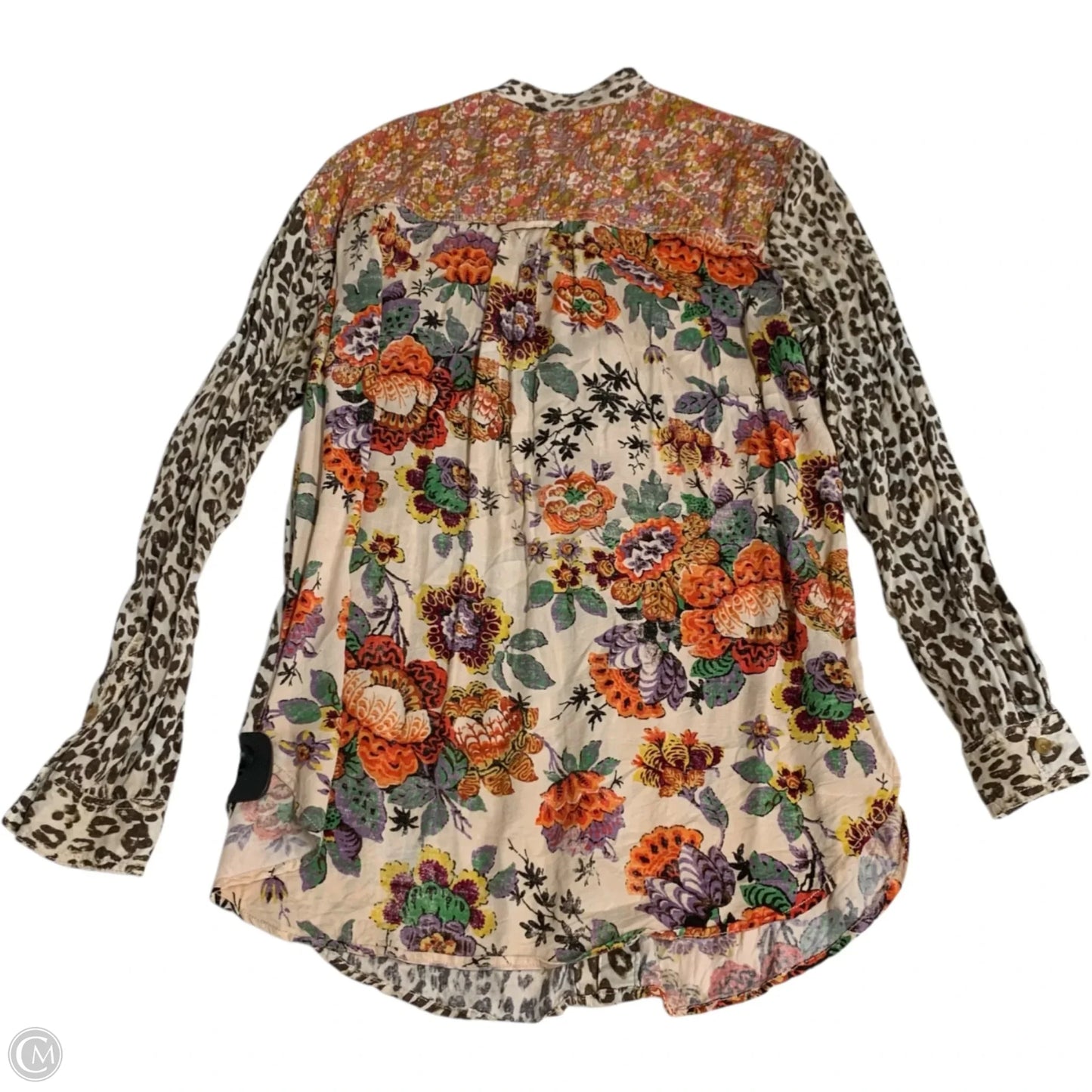 Top Long Sleeve By Pilcro In Animal Print, Size: S